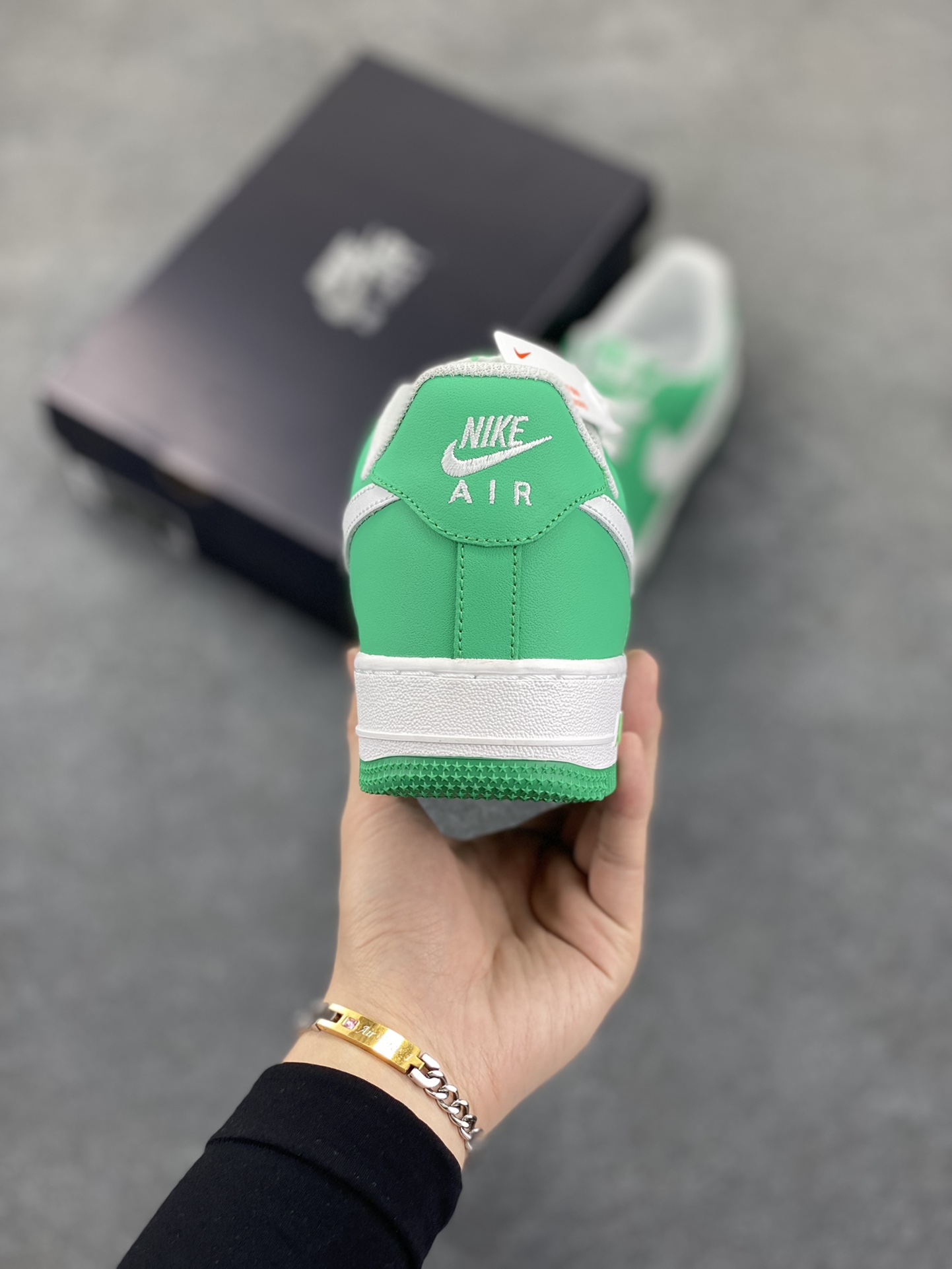 图片[4]-Nike Air Force 1 Low 07 青碧 原楦头原纸板 打造纯正低帮空军版型 专注外贸渠道 全掌内置蜂窝气垫 原盒配件 原厂中底钢印、拉帮完美 货号：315122-101 尺码：36 36.5 37.5 38 38.5 39 40 40.5 41 42 42.5 43 44 44.5 45-选品中心