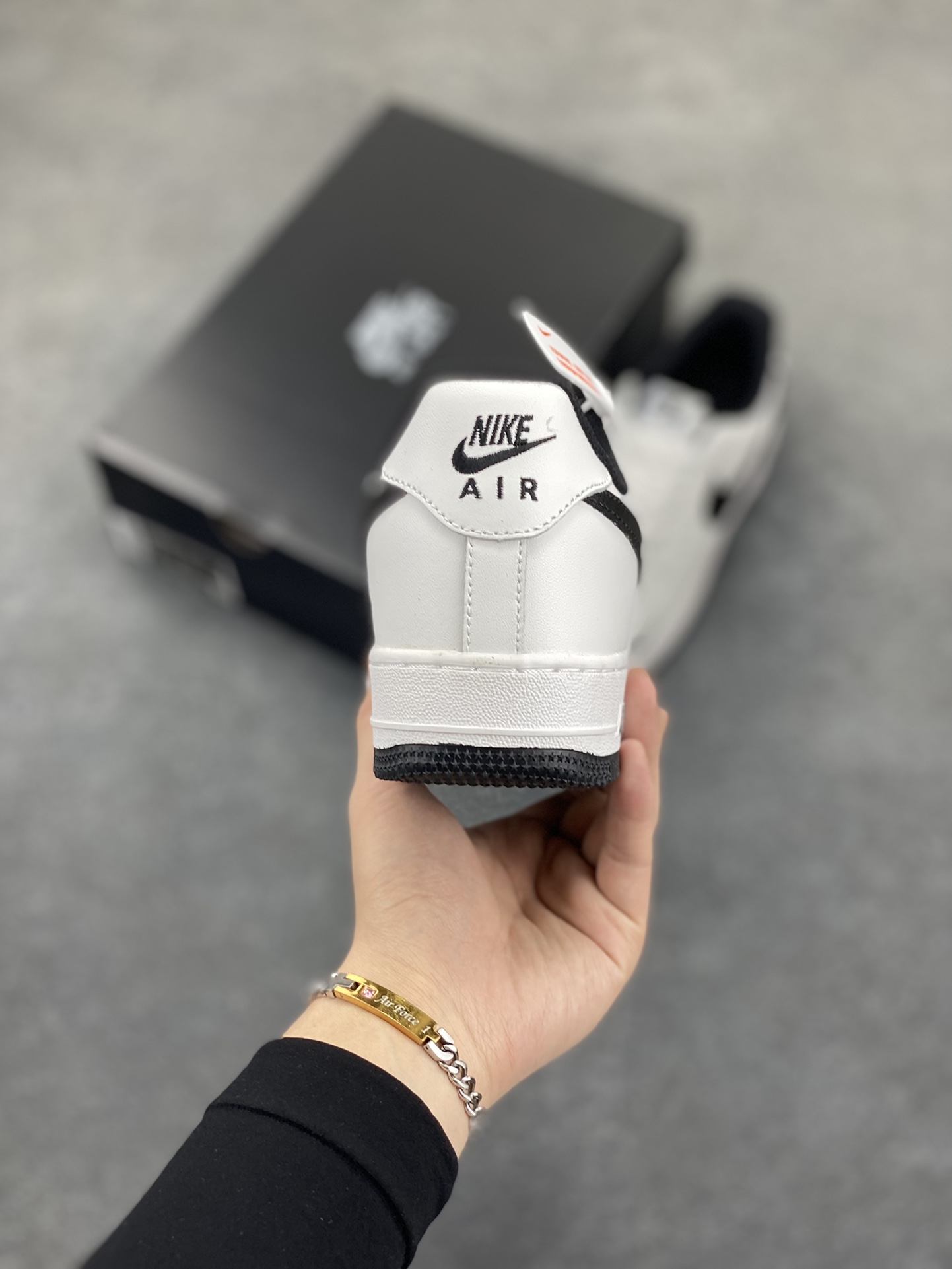 图片[4]-Nike Air Force 1 Low 07 白黑小勾 原楦头原纸板 打造纯正低帮空军版型 专注外贸渠道 全掌内置蜂窝气垫 原盒配件 原厂中底钢印、拉帮完美 货号：315122-103 尺码：36 36.5 37.5 38 38.5 39 40 40.5 41 42 42.5 43 44 44.5 45-选品中心