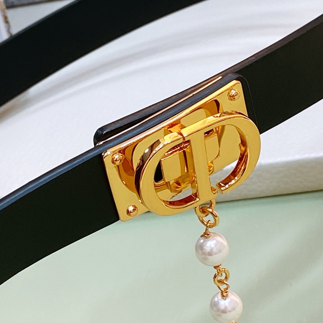 
d ior 24独家Montaigne CD 腰带扣
内侧饰以 Christian Dior Pari
