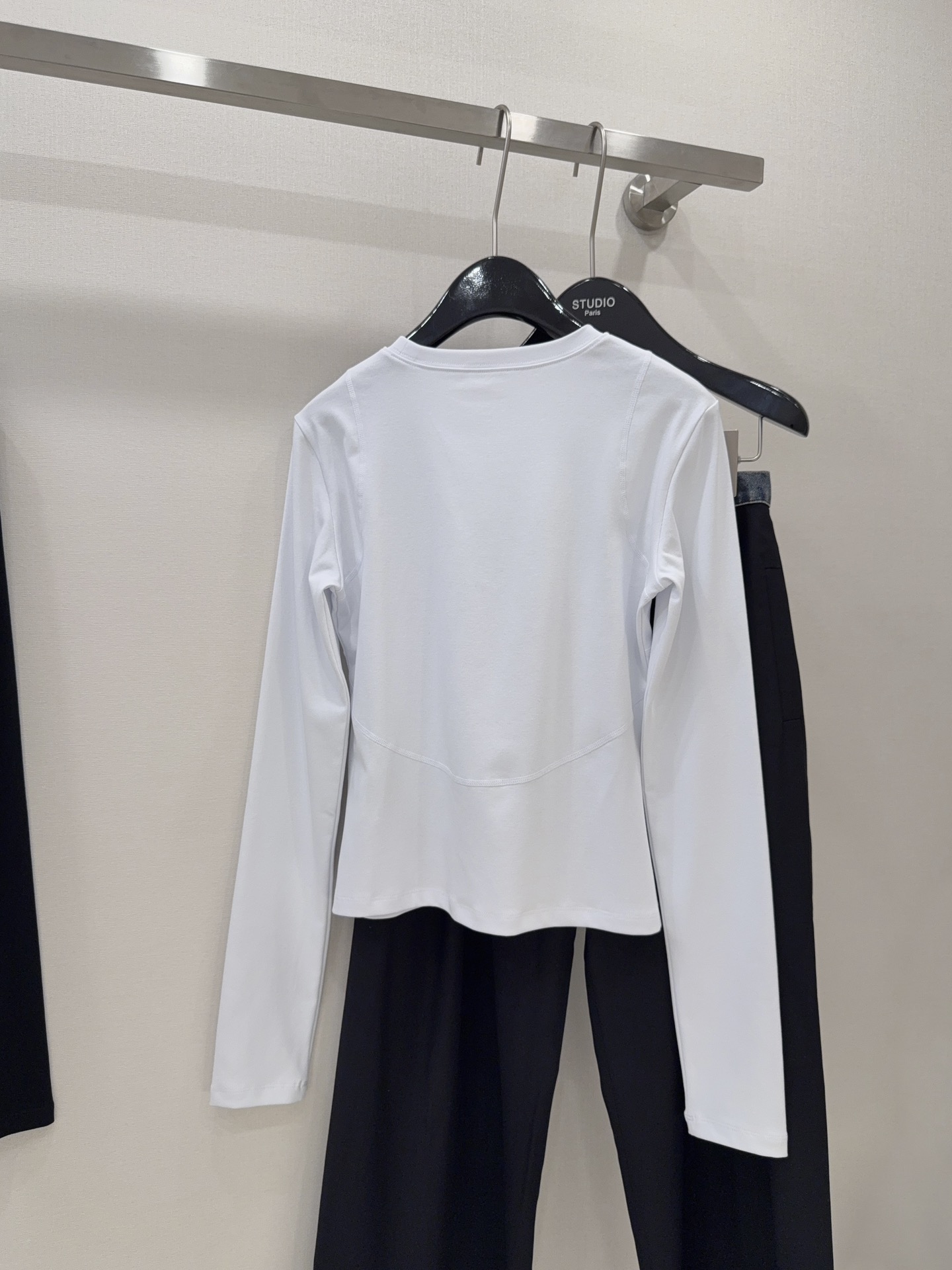 Prada Women's Long Sleeve T-Shirt Slim Fit Stretchable Comfortable Top 10 i1744100324 7859 8