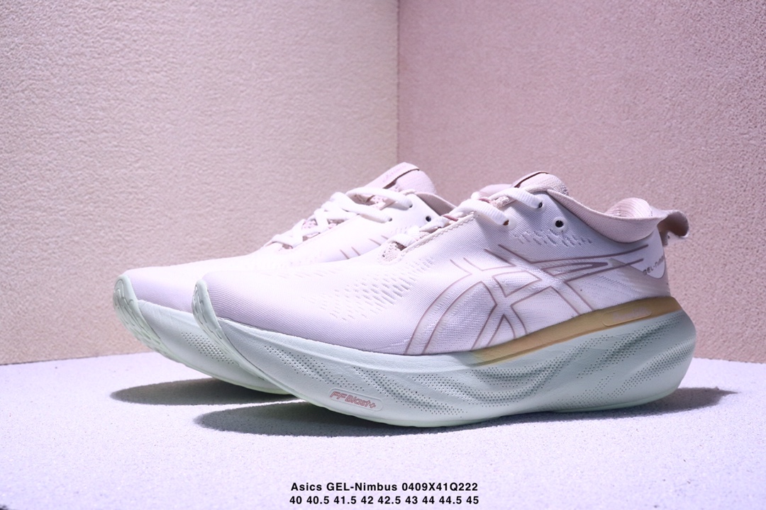 集合图❤️ 💰275 Asics GEL-Nimbus 25 舒适 织物减震防滑耐磨 低帮 马拉松跑步鞋 男女款
XM0409Q222