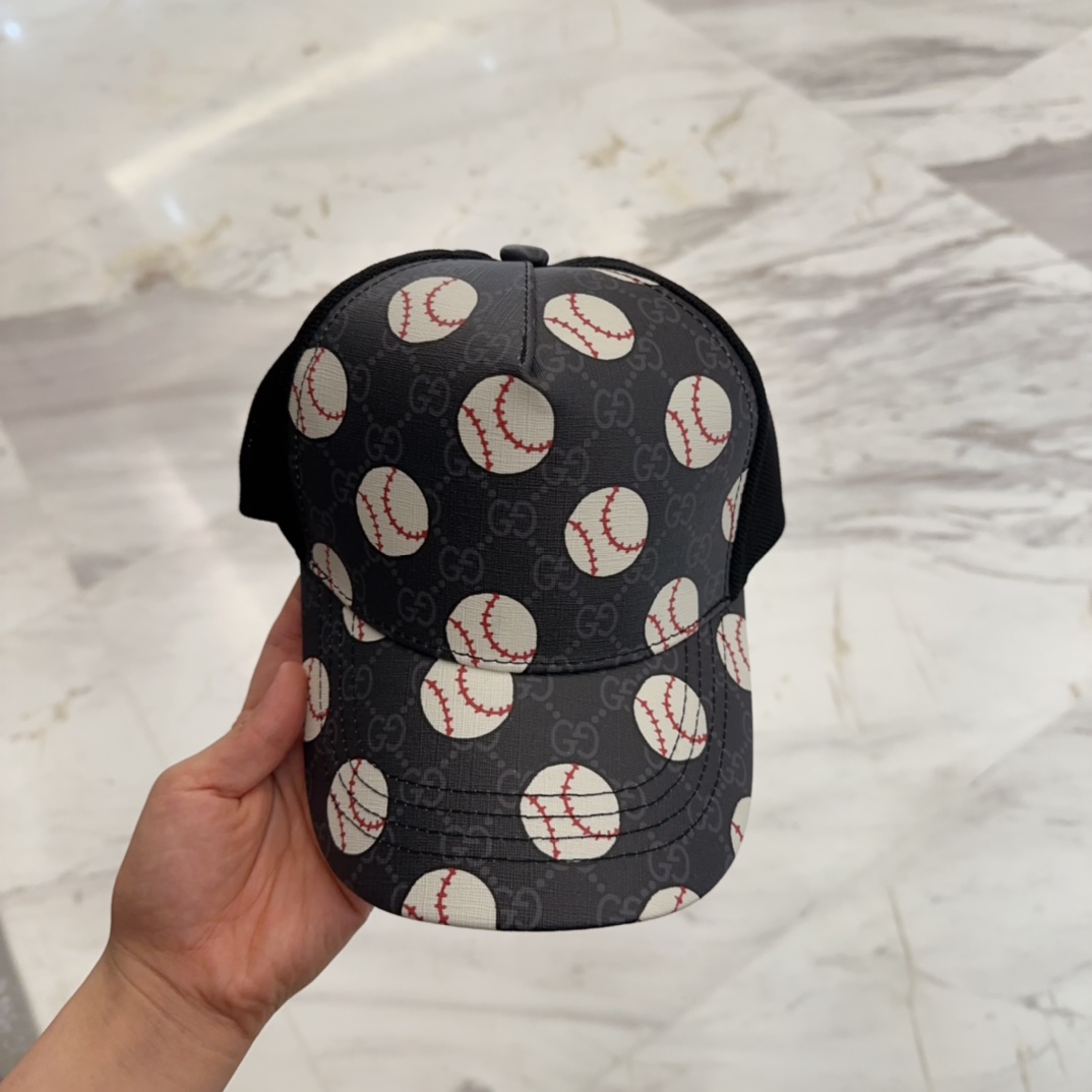 [Gucci Hats]Gucci high-end net hat the latest fashion trends High-end workmans