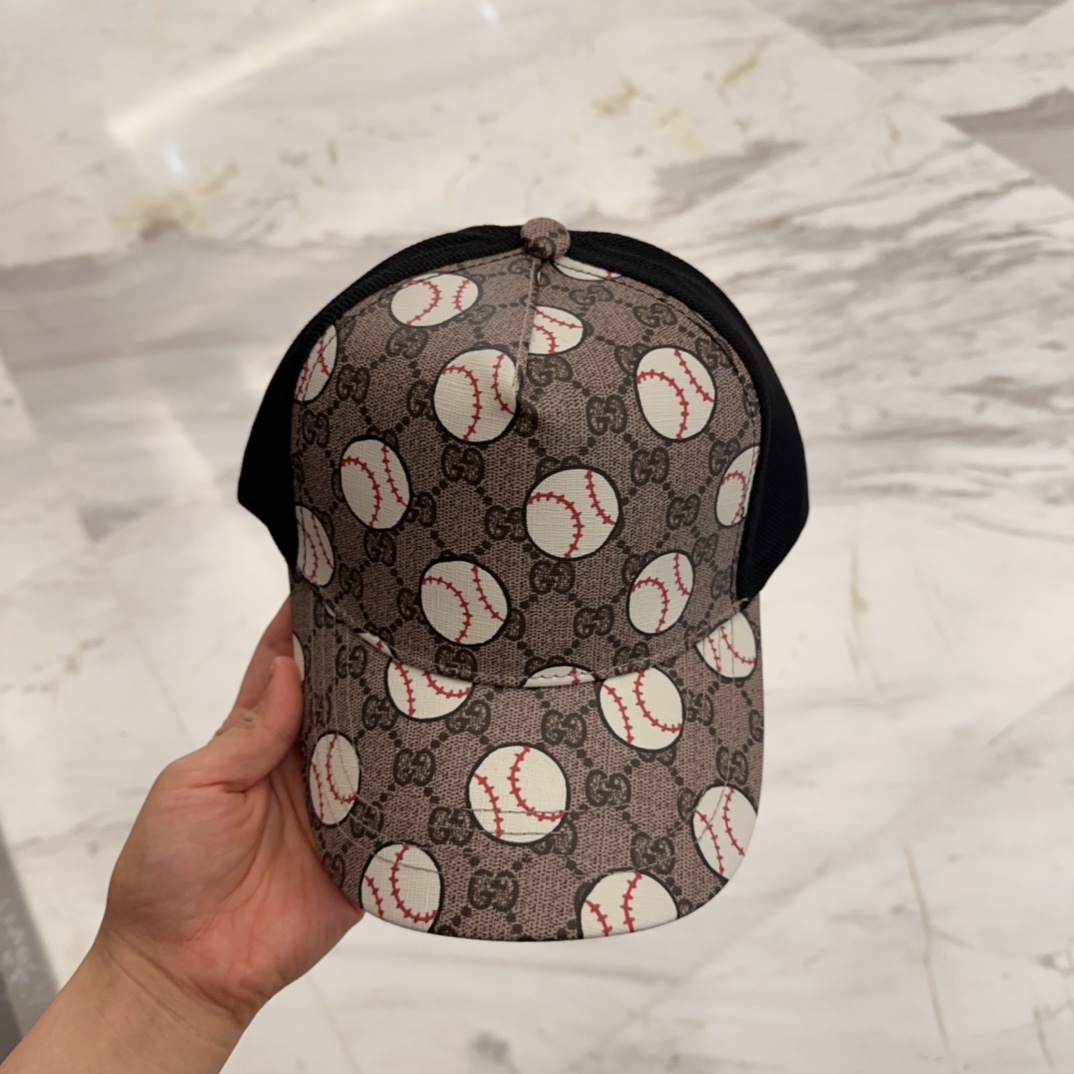 [Gucci Hats]Gucci high-end net hat the latest fashion trends High-end workmans