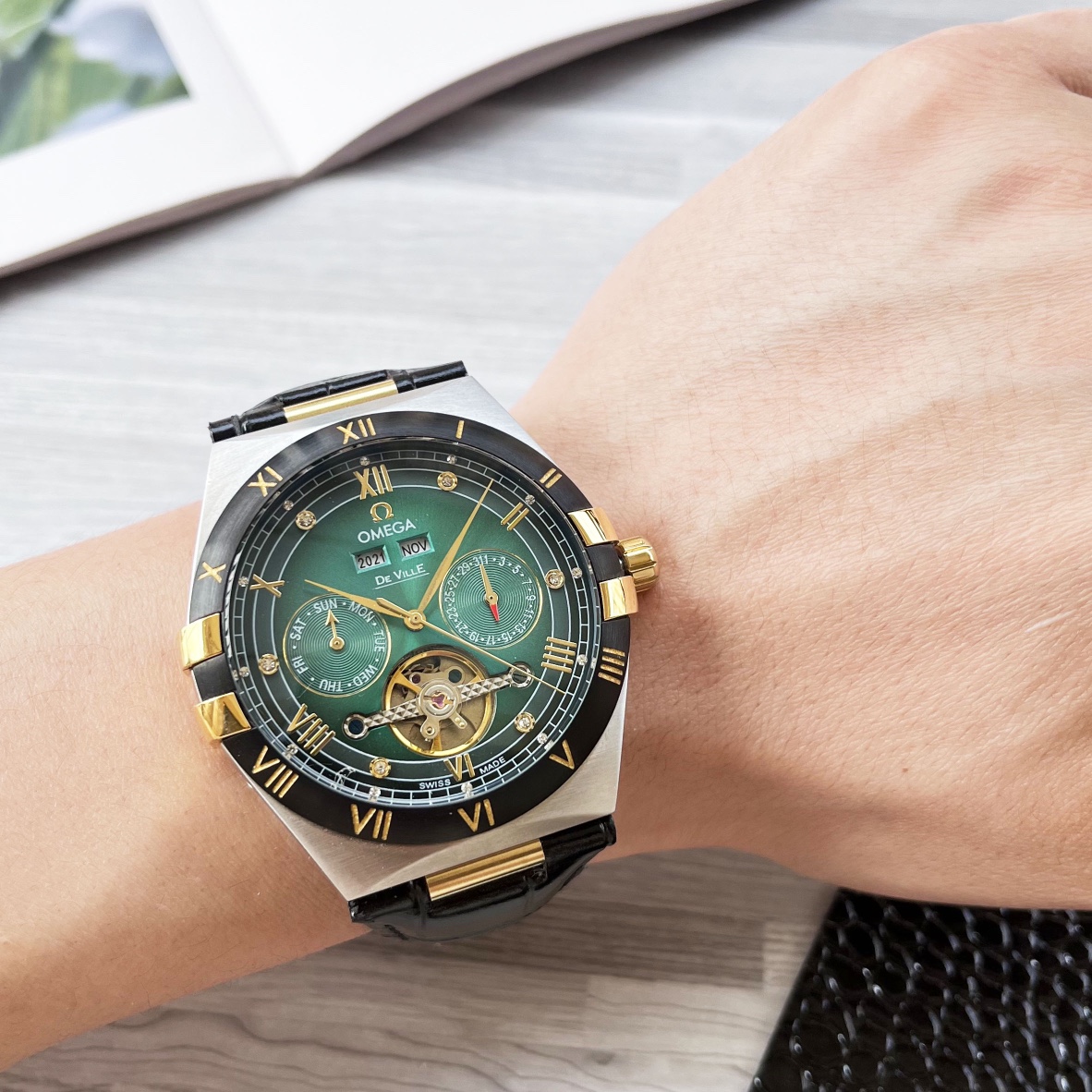 NO:337790,White Gold Omega - OMEGA boutique men's watches, noble and elegant, gentlemanly style, excellent quality, hot selling throughout the city. It adopts fully automatic mechanical movement, top-grade 316 stainless steel case, imported calfskin strap, super mineral mirror, diameter 42mm, omega, cowhide19860909白 金.欧米茄-OMEGA精品男士腕表 尊贵大气,绅士风范,卓越品质,热卖全城.采用全自动机械机芯,顶级316精钢表壳,进口小牛皮表带,矿物质超强镜面,直径42mm,,omega,cowhide,Watch