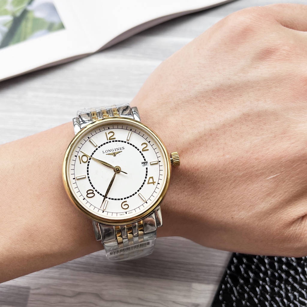 NO:337786,White Gold Steel 10 Brand: Longines (new three-pin product, business and casual) Luxury and atmospheric type exquisite men's watch (new product) strap real cowhide strap (comfortable)/361 stainless steel strap (durable) movement: imported Citizen movement) Material sapphire scratch-resistant mirror (high definition, wear-resistant) atmospheric hot style Wrist treasure Ingenious ingenuity Size diameter 42mm Thickness 12mm Hot sale!  longines cowhide19860909白 金 钢10 品牌:浪琴(三针新品,商务休闲）奢华大气类型精致男士腕表（新品）表带真牛皮表带(舒适)/361精钢表带（耐用）机芯:进口西铁城机芯）材料蓝宝石防刮镜面（高清,耐磨）大气爆款 豪情风格 腕间瑰宝 匠心独蕴 尺寸直径42mm厚度12mm热卖上市！,,longines,cowhide,Watch