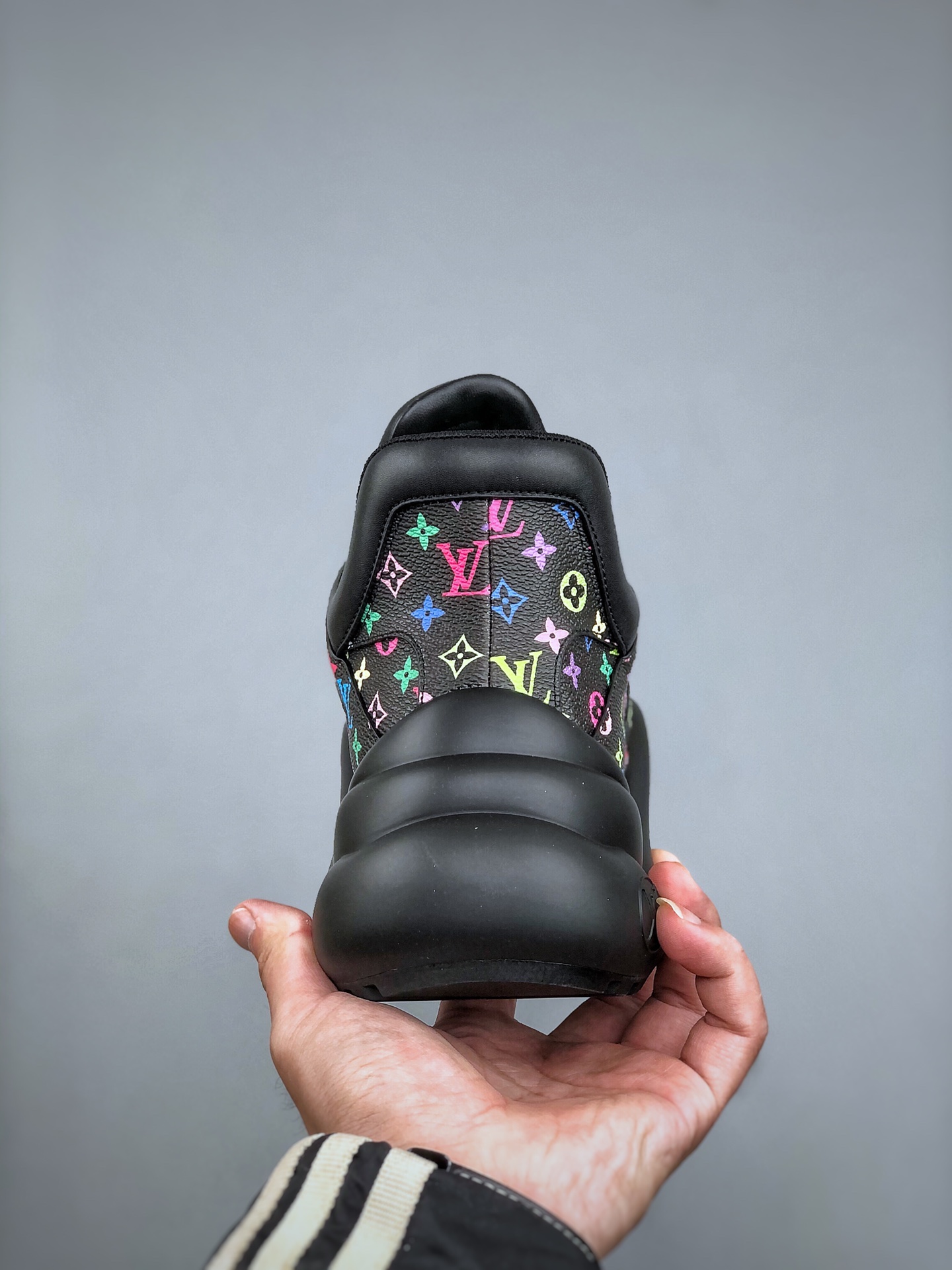 480  路易威登Louis Vuitton Archlight Sneakers LV真皮拼色减震网面运动弓型舞蹈复古老爹运动鞋