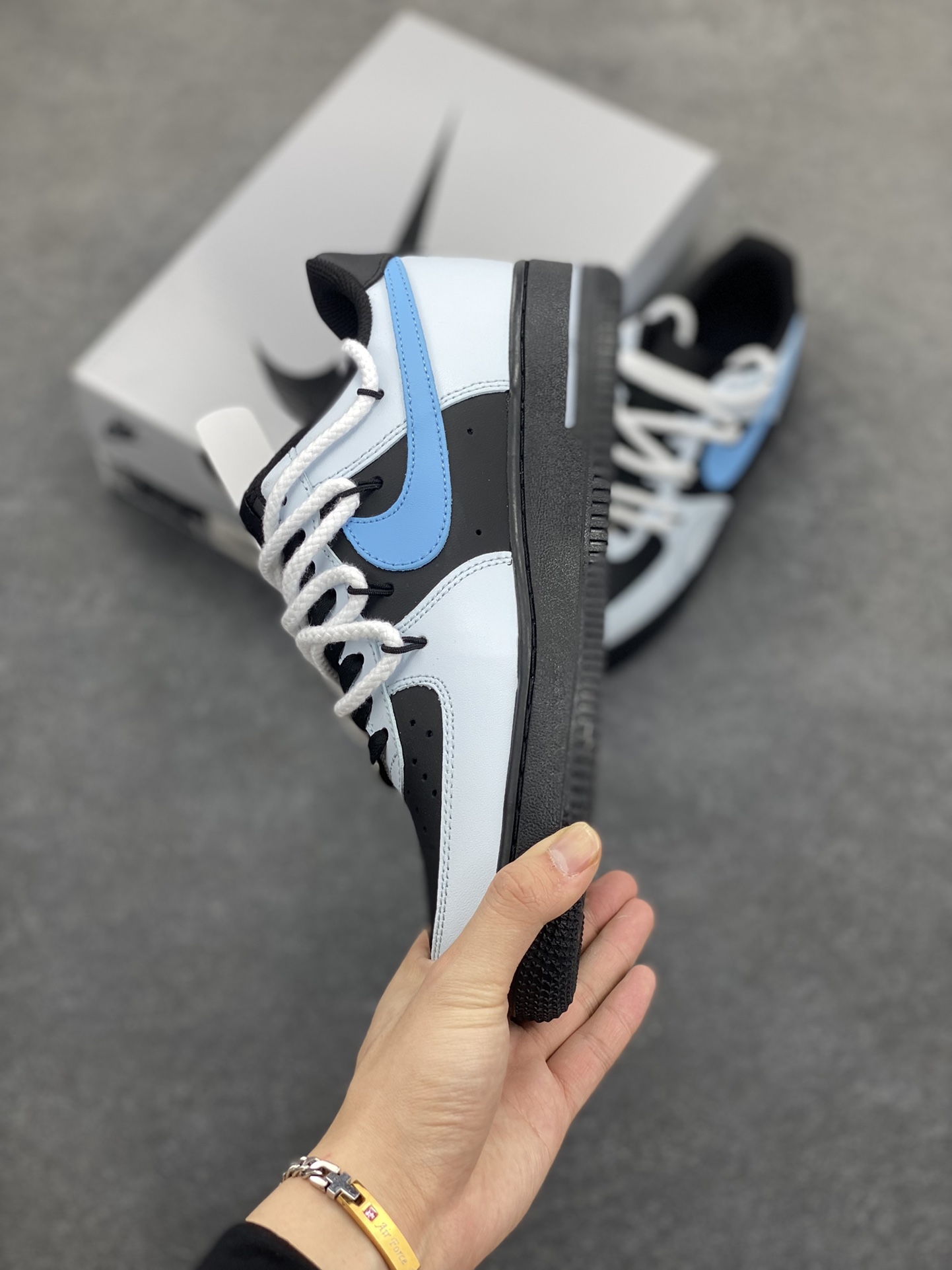 图片[3]-蛇年限定  Nike Air Force 1 Low’07 蛇影 空军一号绑带低帮休闲板鞋 定制皮料 定制鞋盒 配件齐全 原楦原纸板 纯正空军版型 内置全掌气垫 货号：ZH0316-065 尺码：36 36.5 37.5 38 38.5 39 40 40.5 41 42 42.5 43 44 44.5 45-选品中心