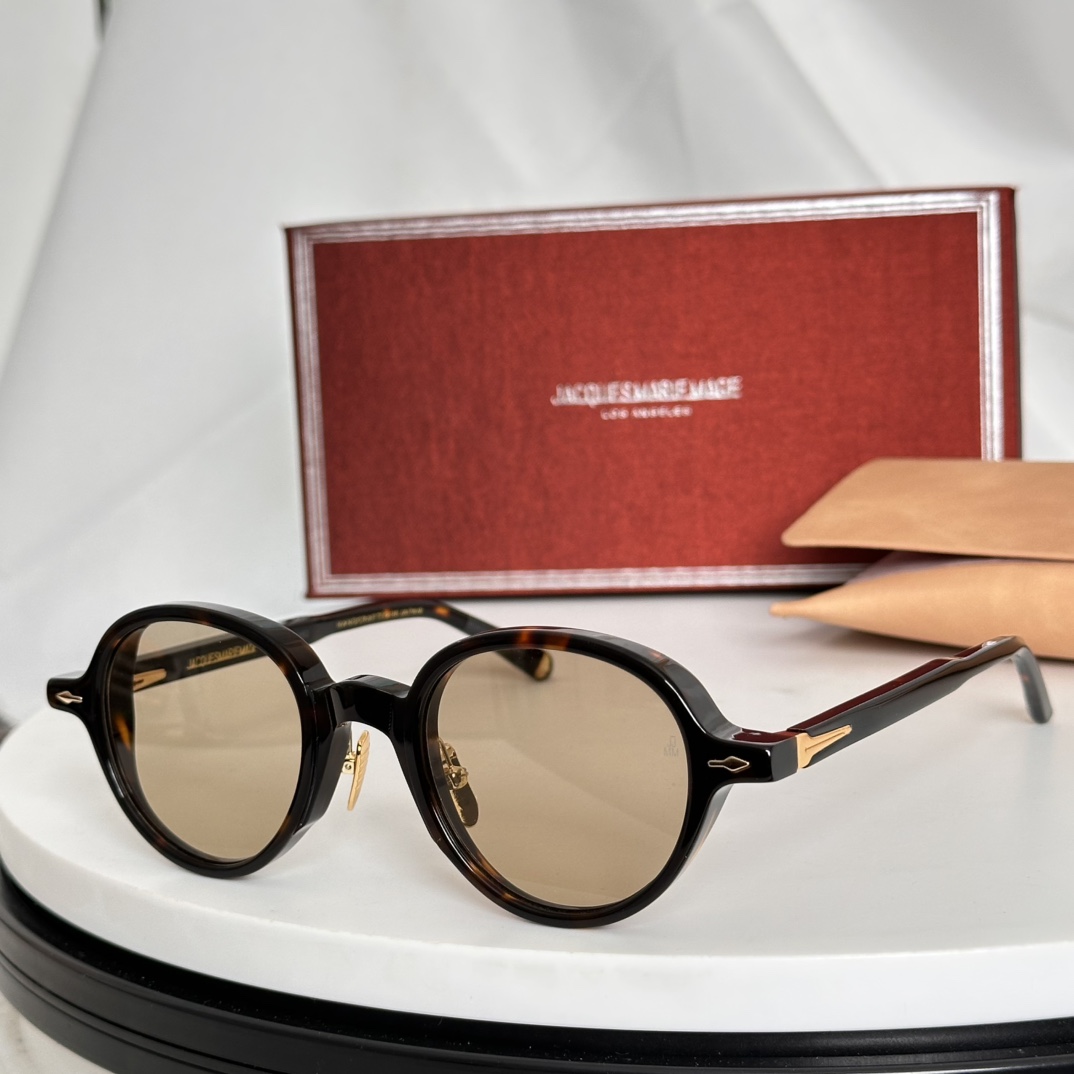  ‼️圆型JACQUES MARIE MAGE
日本手工眼镜 
MODEL：CIARK
SIZE45-2