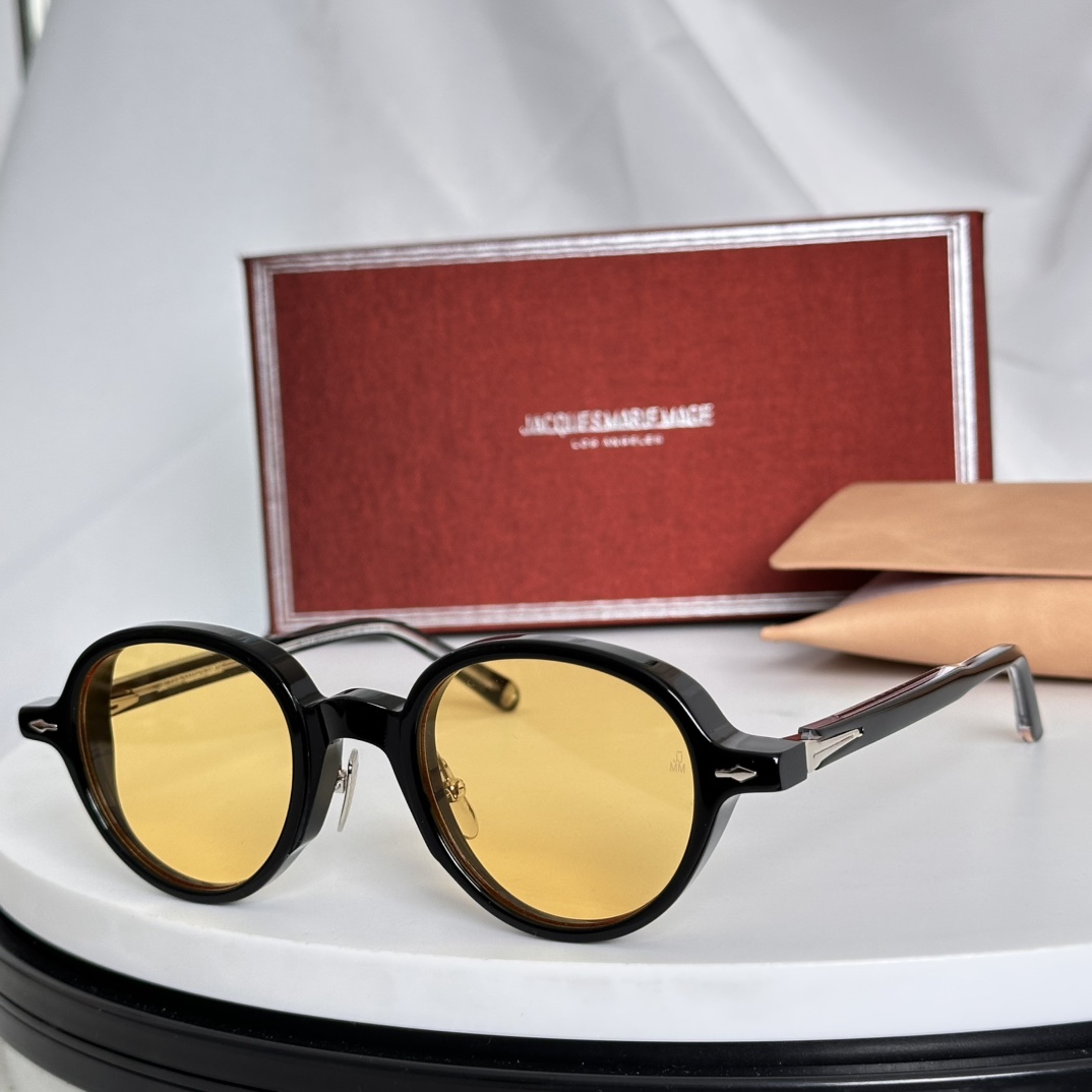  ‼️圆型JACQUES MARIE MAGE
日本手工眼镜 
MODEL：CIARK
SIZE45-2