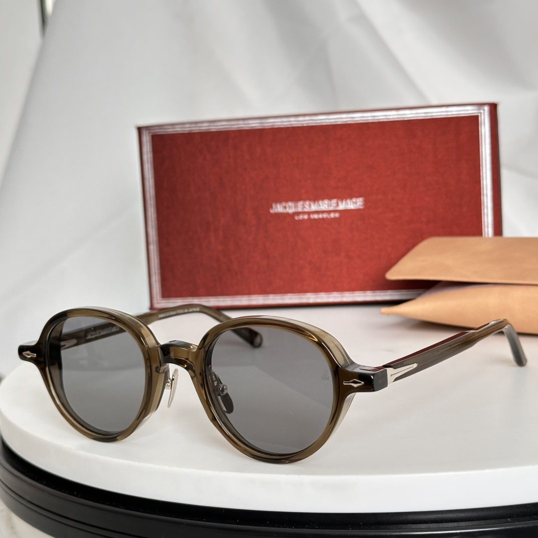  ‼️圆型JACQUES MARIE MAGE
日本手工眼镜 
MODEL：CIARK
SIZE45-2
