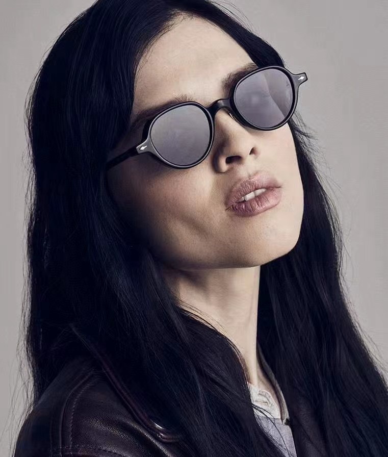   ‼️ 模特图 圆型JACQUES MARIE MAGE
日本手工眼镜 
MODEL：CIARK
SI
