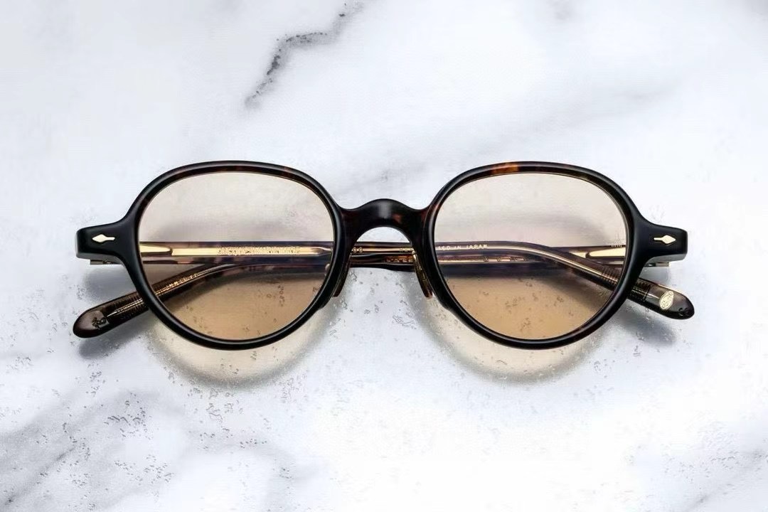   ‼️ 模特图 圆型JACQUES MARIE MAGE
日本手工眼镜 
MODEL：CIARK
SI