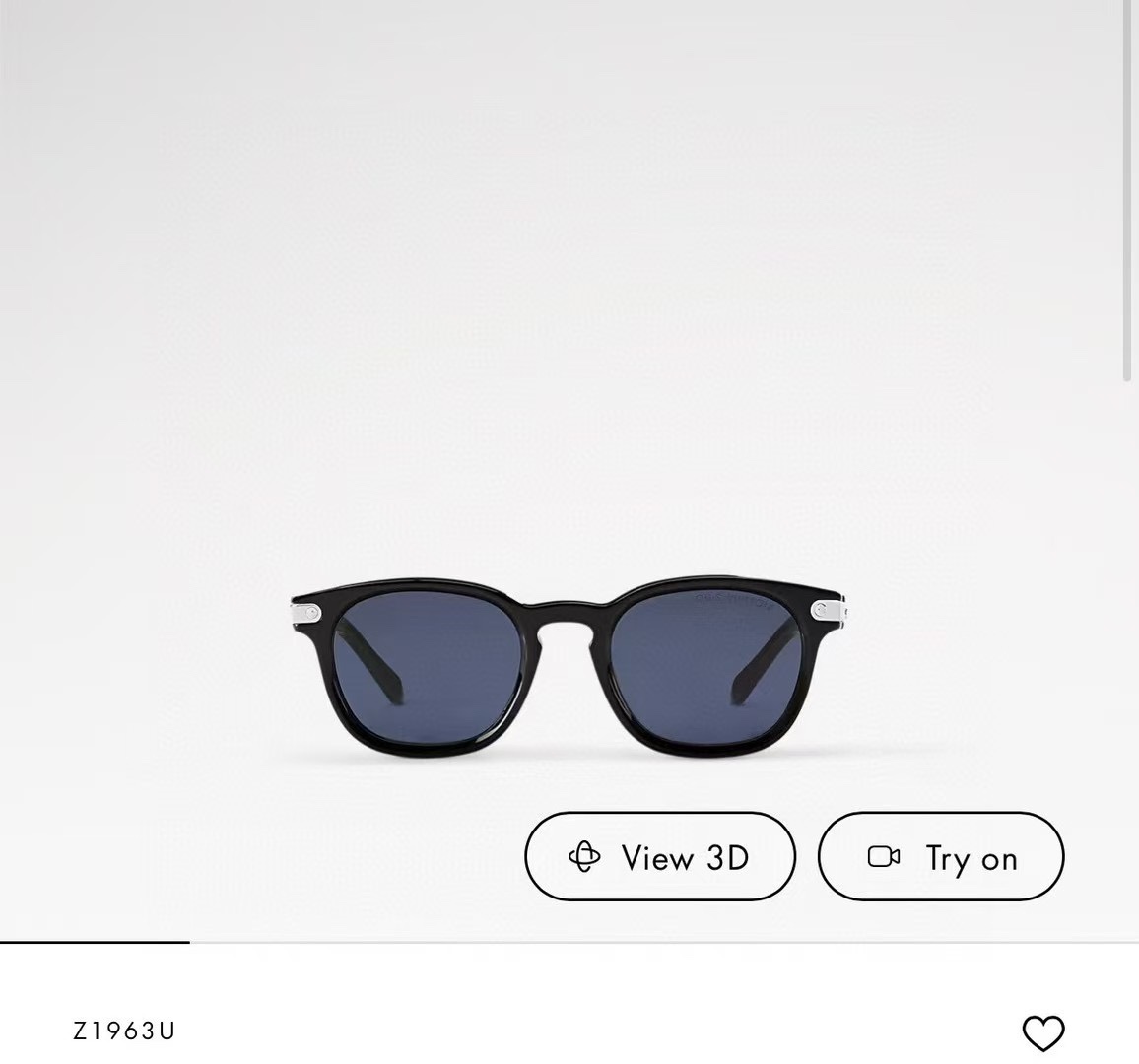 LOUIS VUITTO* Modelo: Z2655U Tamaño: 52□22-145 🉐165