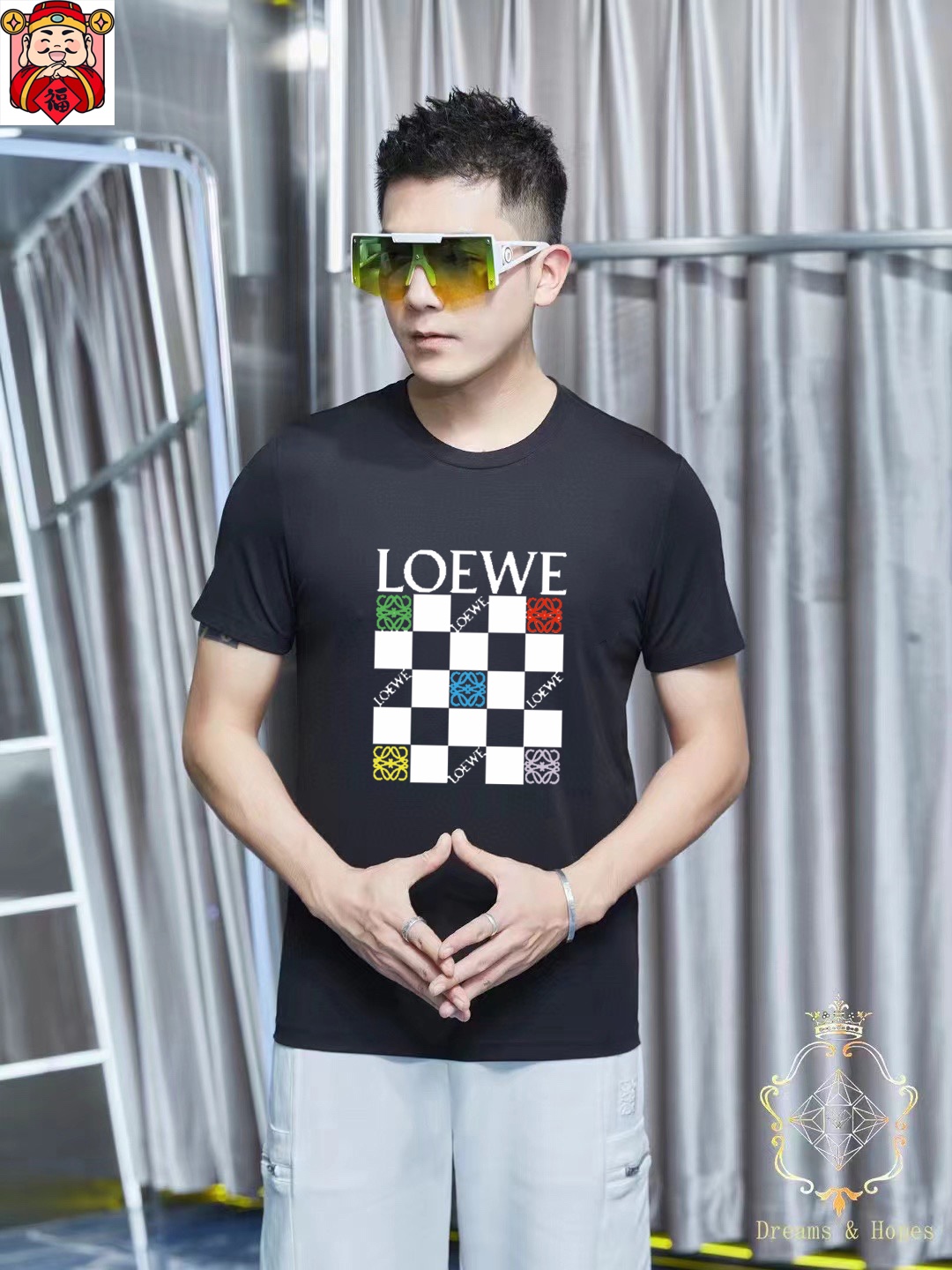 Loewe 品牌【LOEWE 罗意威】(胖子福音) 男士休闲短袖T恤 2025春夏新品