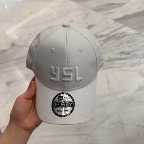Yves Saint Laurent Embroidered Baseball Cap - Stylish YSL Logo Design 1 Yves Saint Laurent Embroidered Baseball Cap - Stylish YSL Logo Design