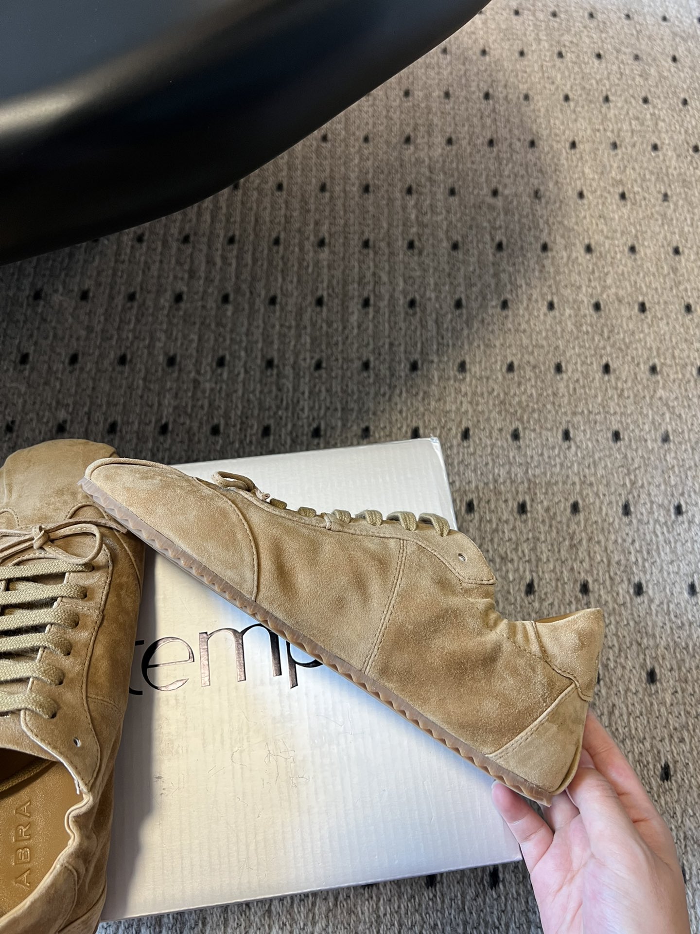 ABRA Women's Suede Ballet Flats with Bow Detail, Spring/Summer 2024 Collection 10 i1744226596 2658 8