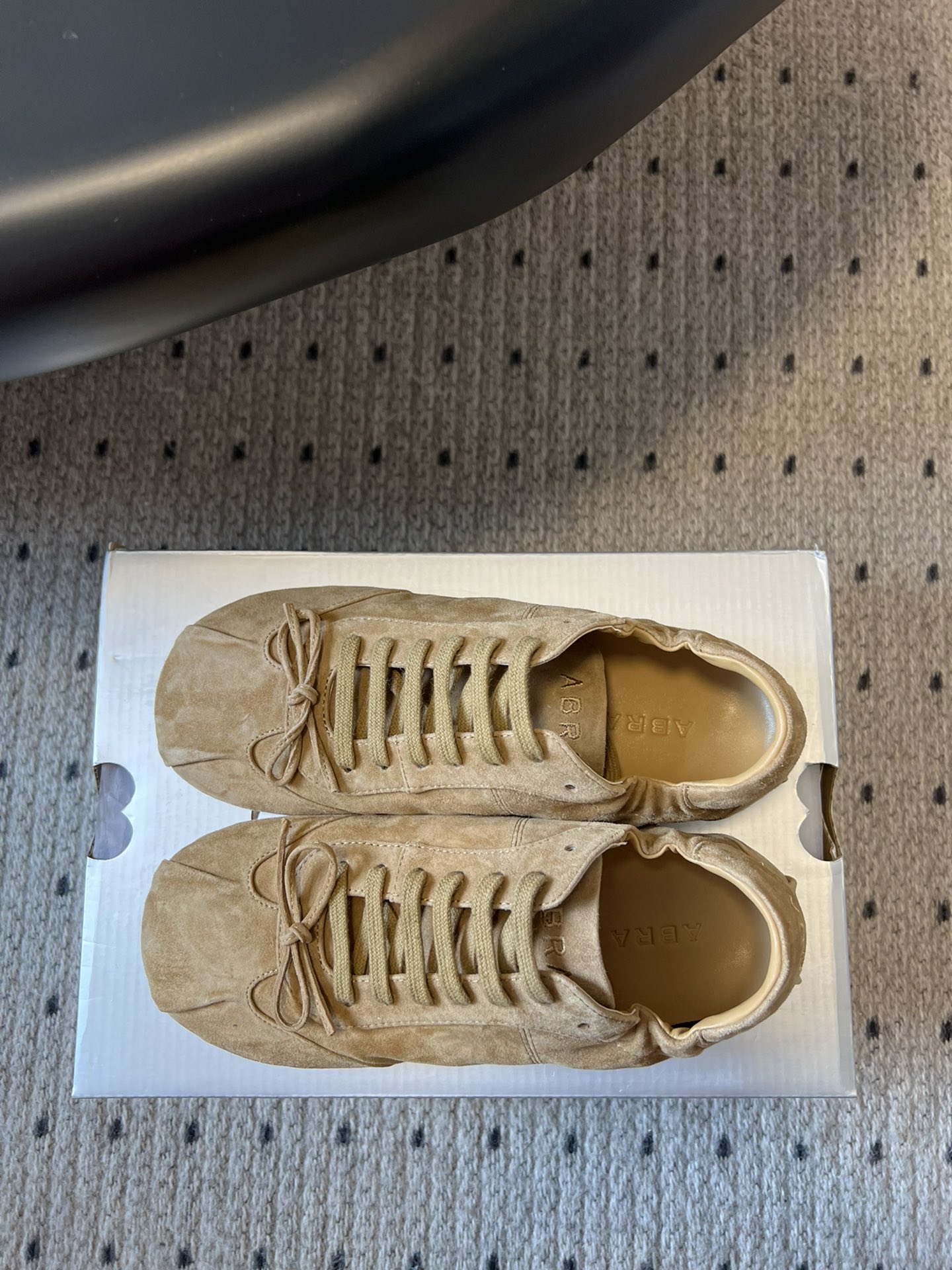 ABRA Women's Suede Ballet Flats with Bow Detail, Spring/Summer 2024 Collection 3 i1744226596 5539 1