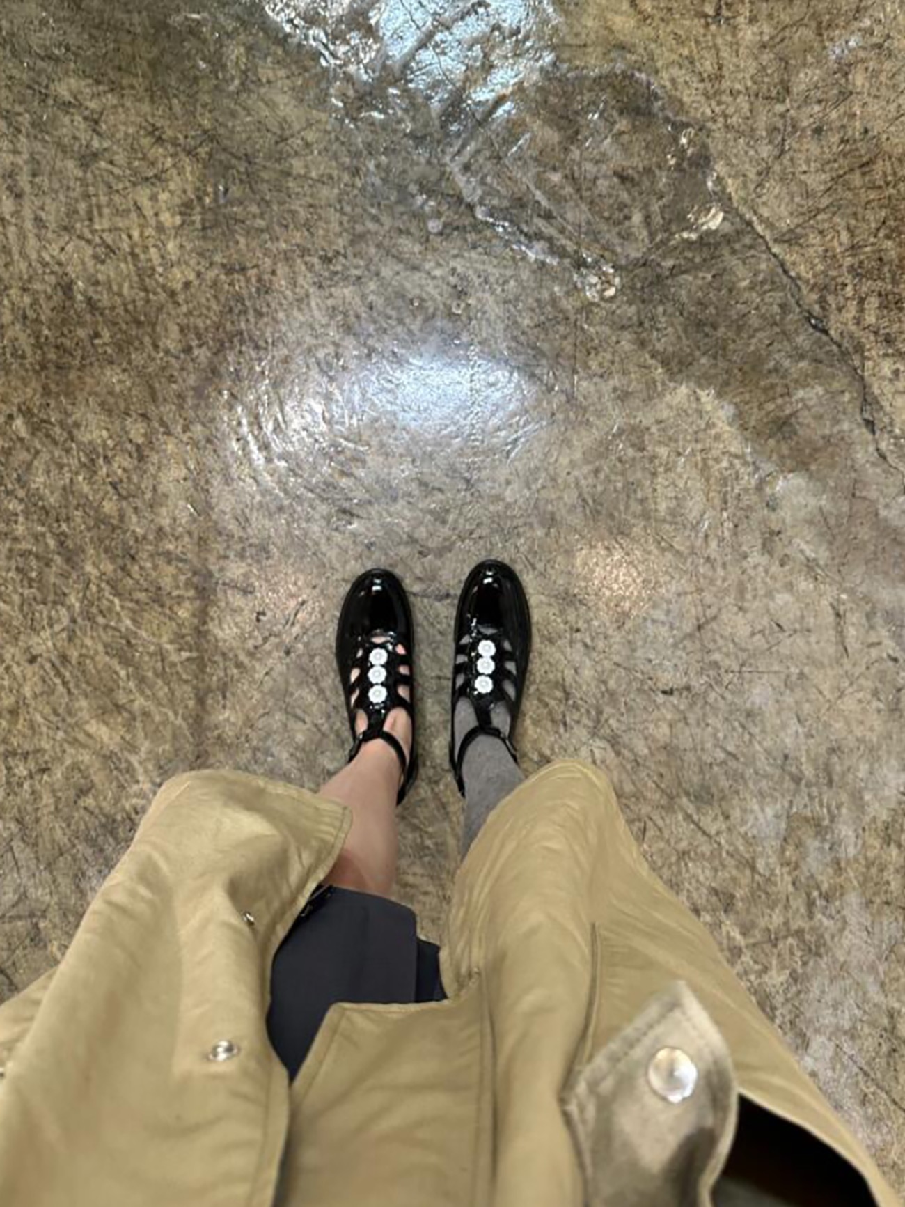 NO:246290,Foot pictures, single shoes19860909上脚图,单鞋,Women's Shoes