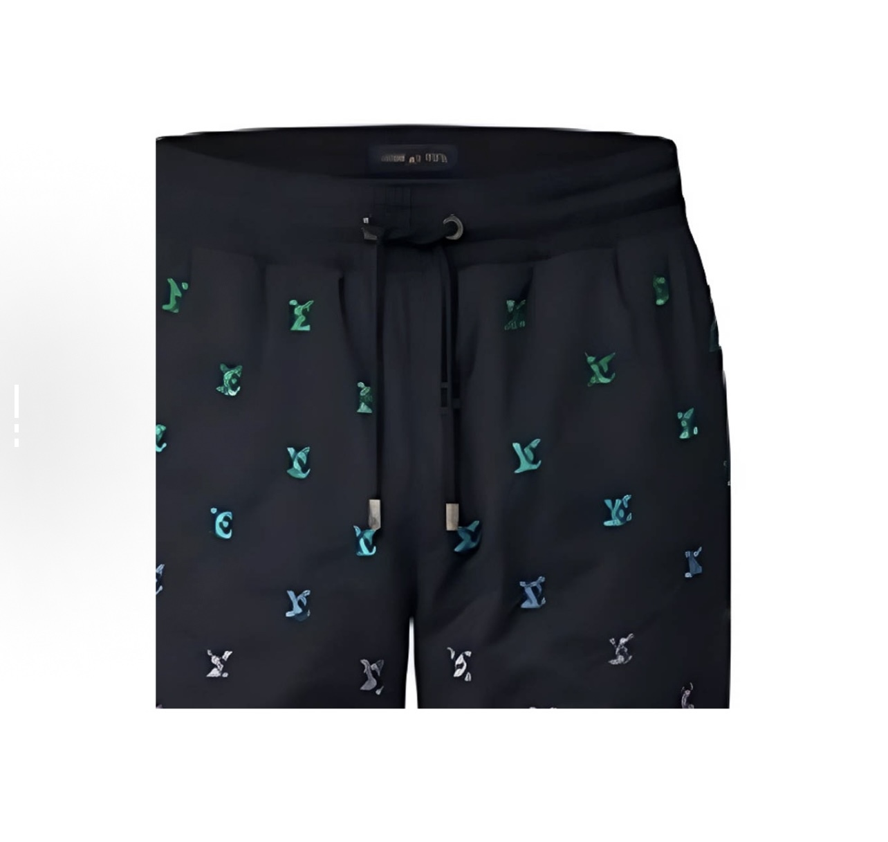 Louis Vuitton 25SS Blason Embroidered Swim Shorts - Stylish Beachwear 3 i1744272307 9967 1