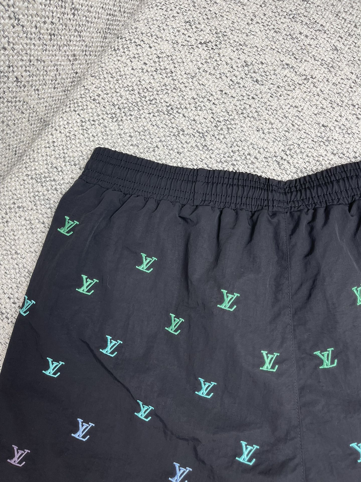 Louis Vuitton 25SS Beach Shorts: Tech Fabric with Embroidered Blason 8 i1744272332 8143 6