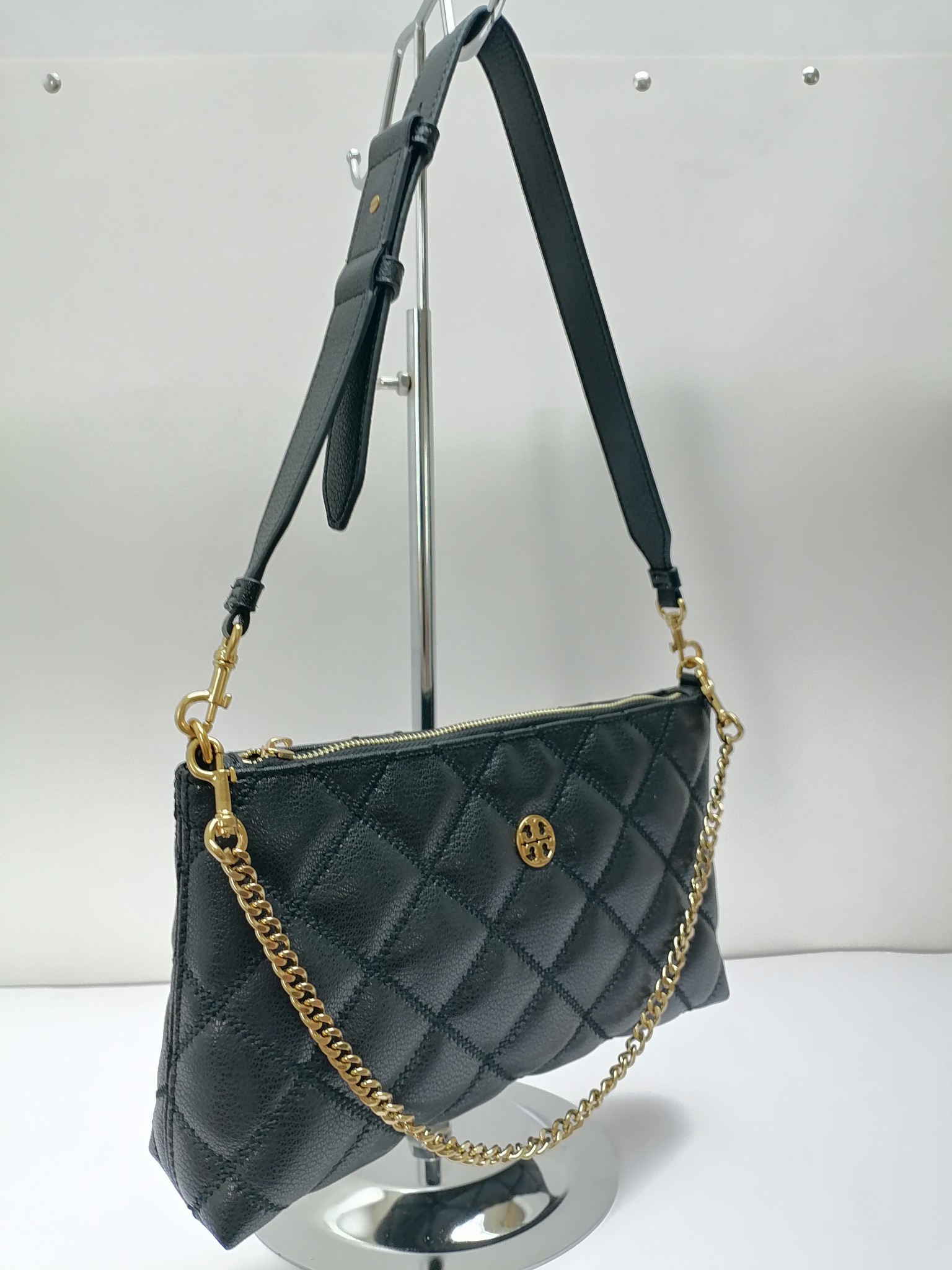 Tory Burch ～651#Tory burch新款斜挎包 有双肩带 配有可调节顶部提柄 可手提单肩斜挎 随心变换背法