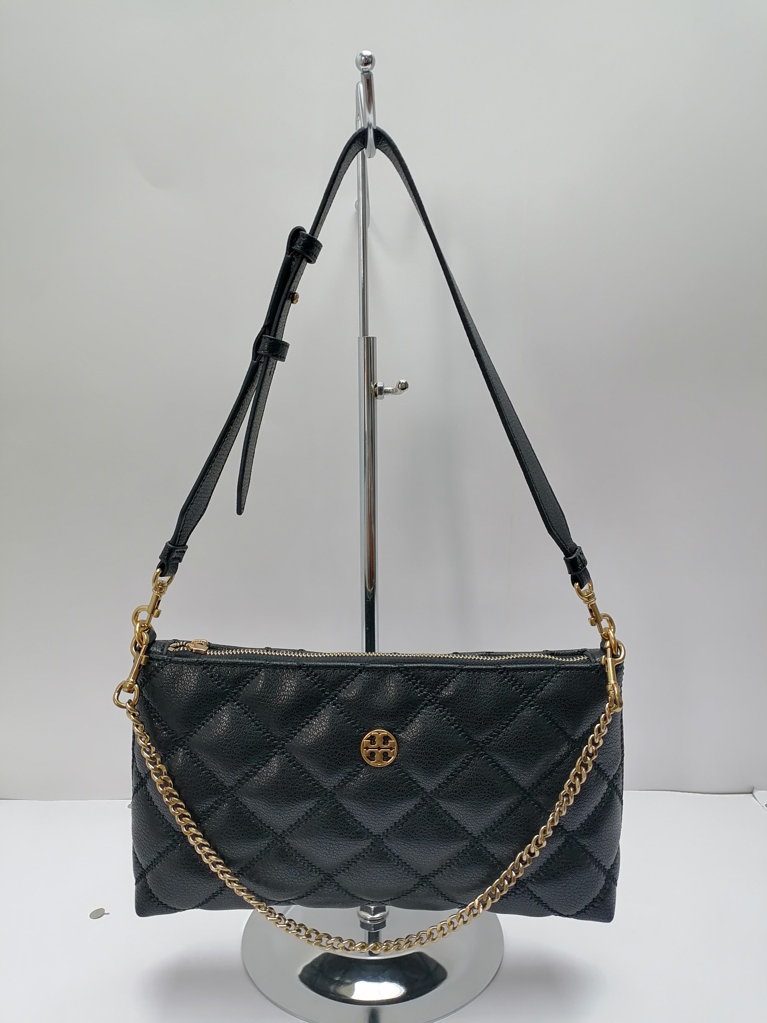 Tory Burch ～651#Tory burch新款斜挎包 有双肩带 配有可调节顶部提柄 可手提单肩斜挎 随心变换背法