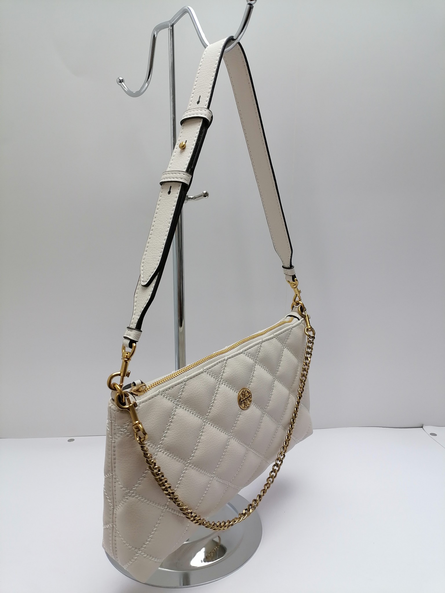 Tory Burch ～651#Tory burch新款斜挎包 有双肩带 配有可调节顶部提柄 可手提单肩斜挎 随心变换背法