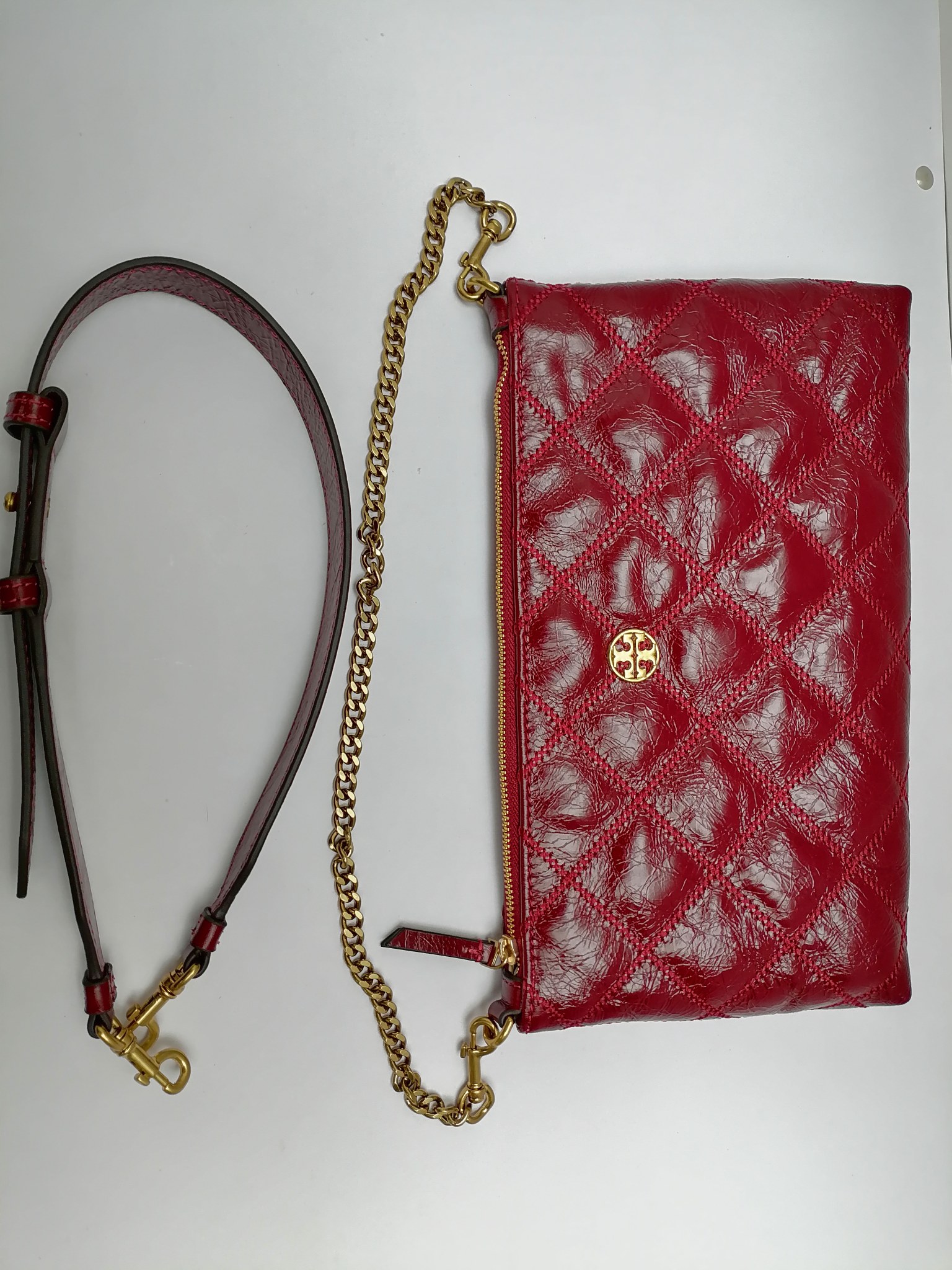 Tory Burch ～651#Tory burch新款斜挎包 有双肩带 配有可调节顶部提柄 可手提单肩斜挎 随心变换背法