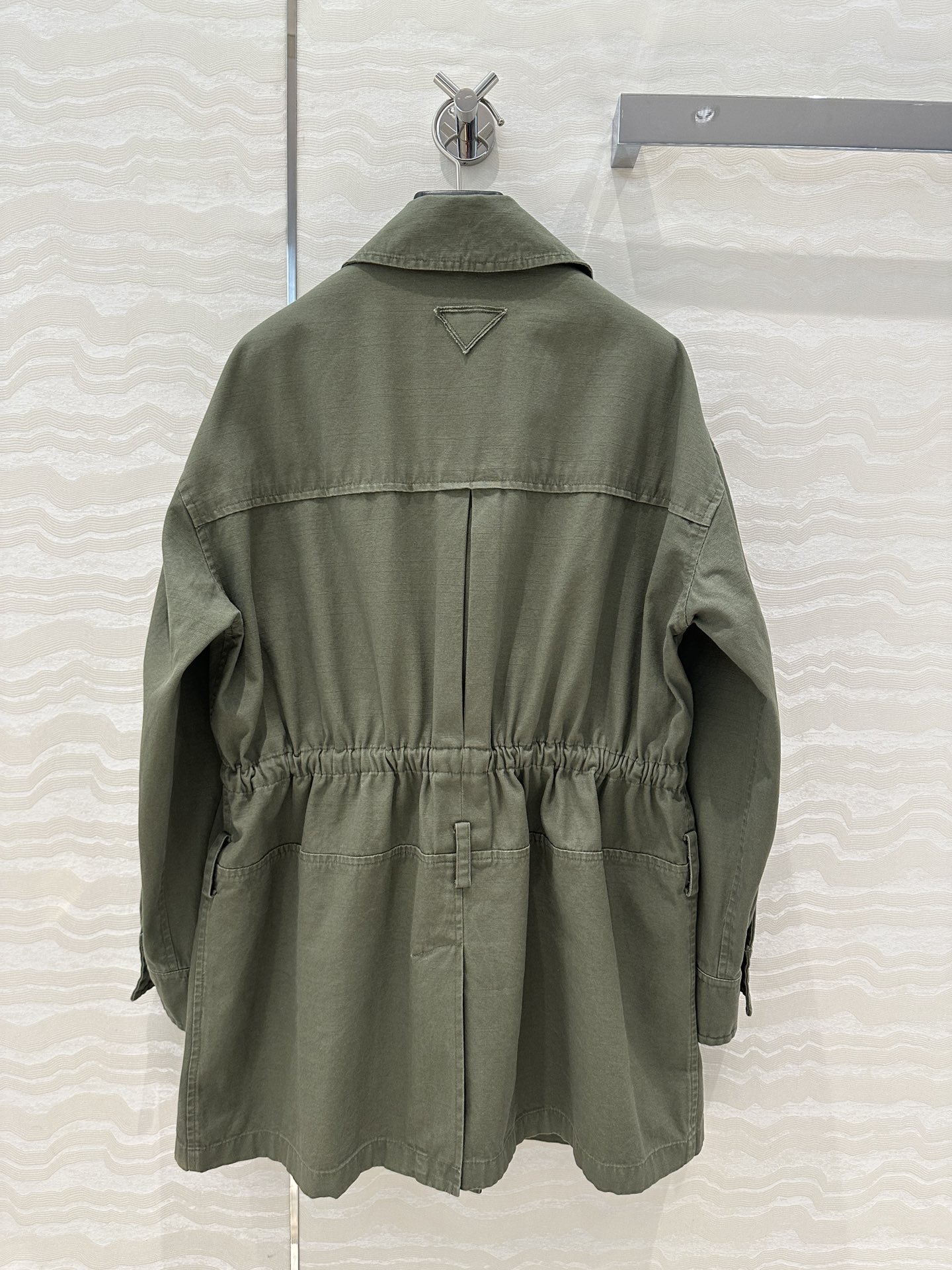 独家首发💕高端原单品质，PR长期主义时髦穿搭！25s春夏新品 翻领夹克风衣外套！工装口袋个性时髦 ！独家