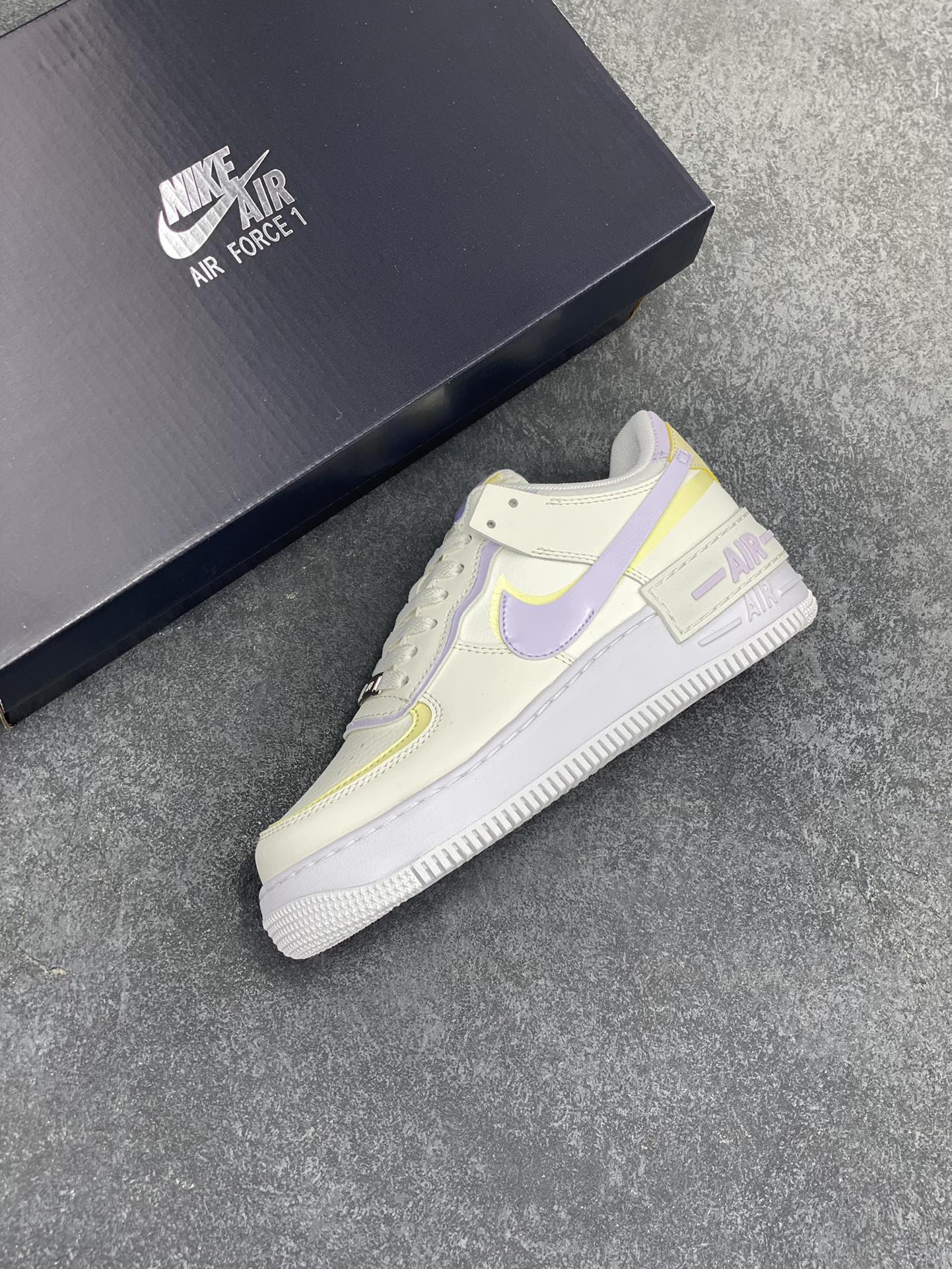 图片[7]-NK Air Force 1 Shadow 轻量增高低帮百搭板鞋\”拼接马卡龙\” 全新少女系解构主义设计双层轻量EVA发泡中底+防滑RB橡胶外圈底鞋底 原楦头原纸板 打造纯正空军版型 专注外贸渠道 全掌内置蜂窝气垫 原盒配件 原厂中底钢印、拉帮完美 货号：DZ1847-113 尺码：35.5 36 36.5 37.5 38 38.5 39 40 40.5 41 42-选品中心