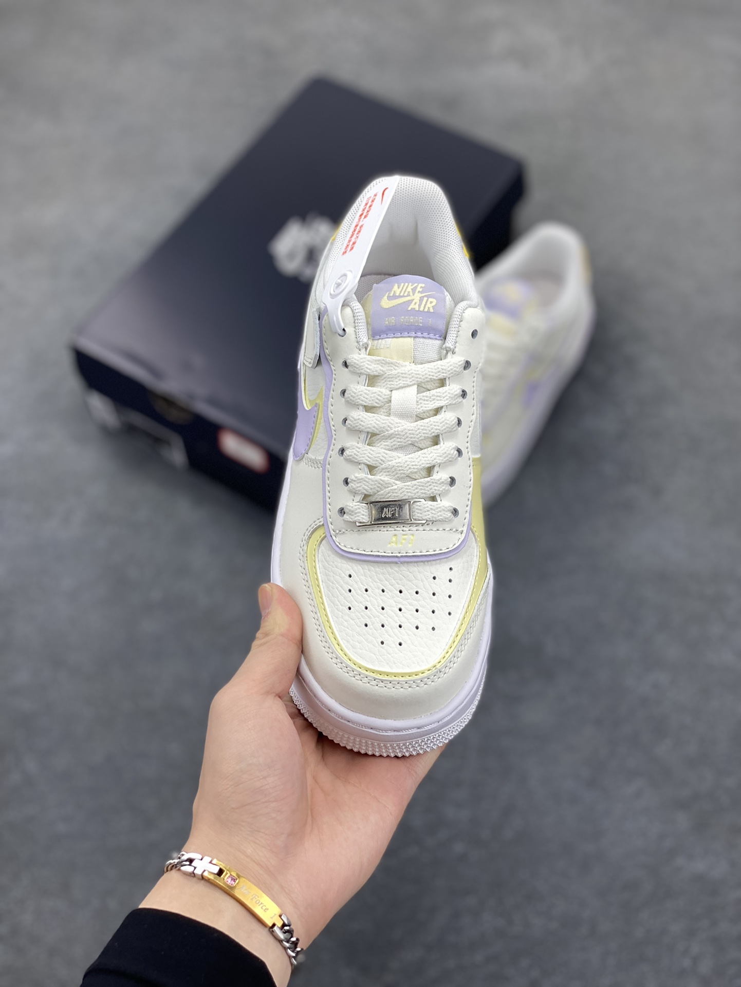 图片[2]-NK Air Force 1 Shadow 轻量增高低帮百搭板鞋\”拼接马卡龙\” 全新少女系解构主义设计双层轻量EVA发泡中底+防滑RB橡胶外圈底鞋底 原楦头原纸板 打造纯正空军版型 专注外贸渠道 全掌内置蜂窝气垫 原盒配件 原厂中底钢印、拉帮完美 货号：DZ1847-113 尺码：35.5 36 36.5 37.5 38 38.5 39 40 40.5 41 42-选品中心