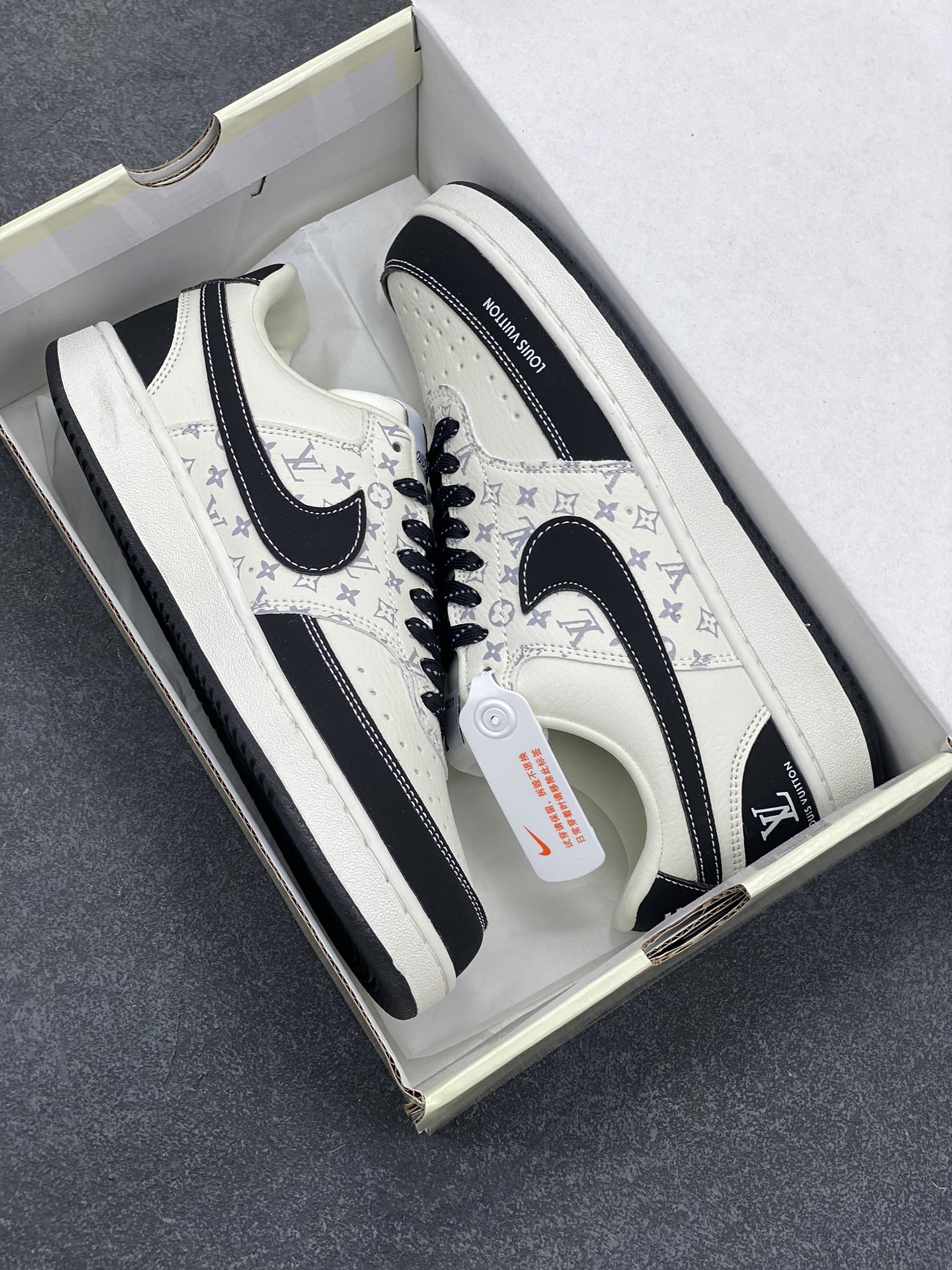 图片[9]-NIKE EBERNON Low prm 小空军低帮百搭透气休闲运动板鞋 独家头层版本 原数据独家私模大底 纯正版型 清洁度完美 货号：FD5188-666 尺码：36 36.5 37.5 38 38.5 39 40 40.5 41 42 42.5 43 44 44.5 45-选品中心