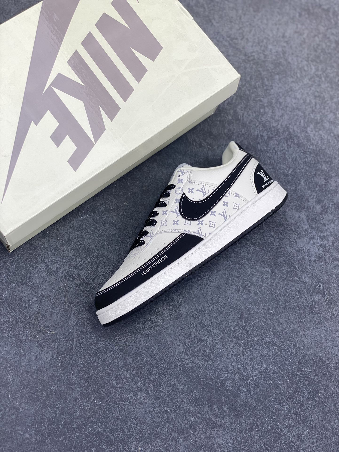 图片[7]-NIKE EBERNON Low prm 小空军低帮百搭透气休闲运动板鞋 独家头层版本 原数据独家私模大底 纯正版型 清洁度完美 货号：FD5188-666 尺码：36 36.5 37.5 38 38.5 39 40 40.5 41 42 42.5 43 44 44.5 45-选品中心