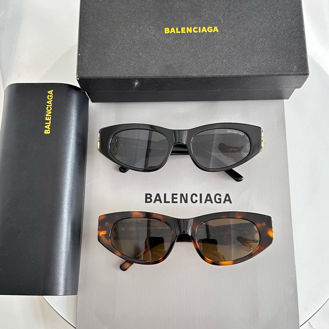 Balenciaga Sunglasses Acetate Cat Eye