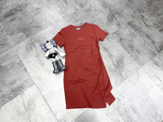 Fila Women's Knit Midi Dress - Modern, Comfortable, and Stylish 1 Fila Women’s Knit Midi Dress – Modern, Comfortable, and Stylish
