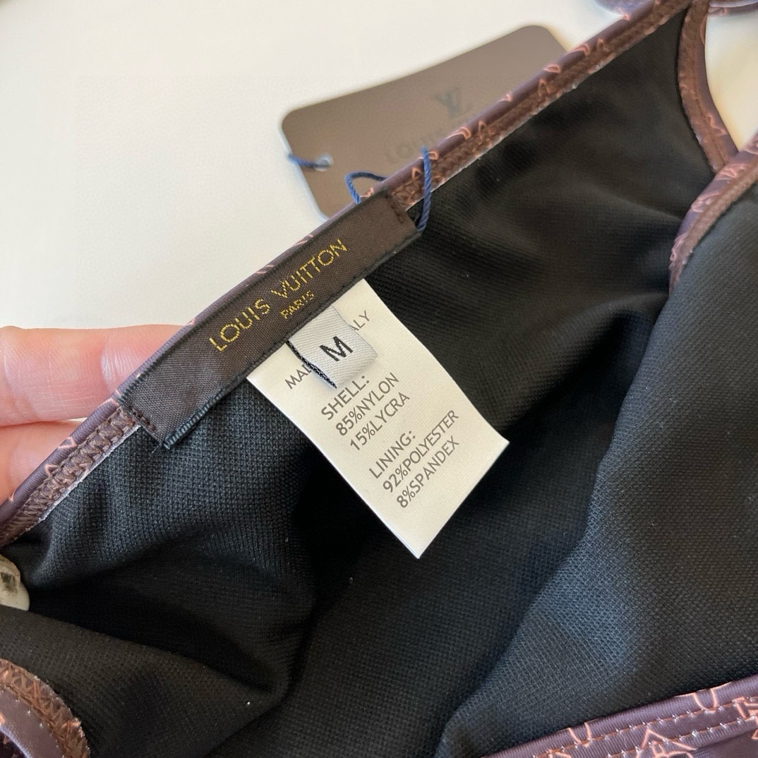 150. LV LOUIS VUITTON’S NEW OFFICIAL SWIMSUIT, BIKINI, HIGH-END CUSTOM, S M L XL - 图片 7