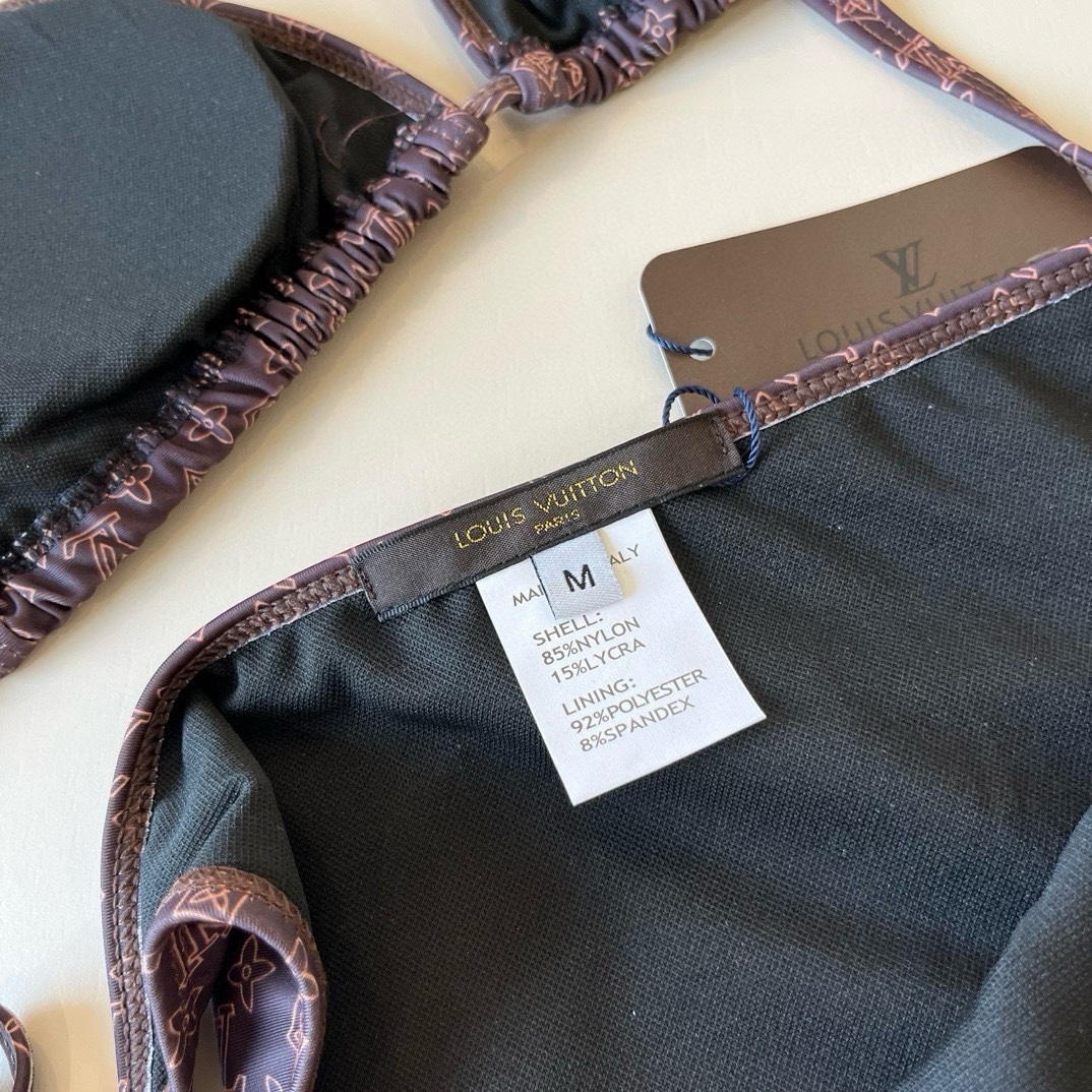 150. LV LOUIS VUITTON’S NEW OFFICIAL SWIMSUIT, BIKINI, HIGH-END CUSTOM, S M L XL - 图片 8