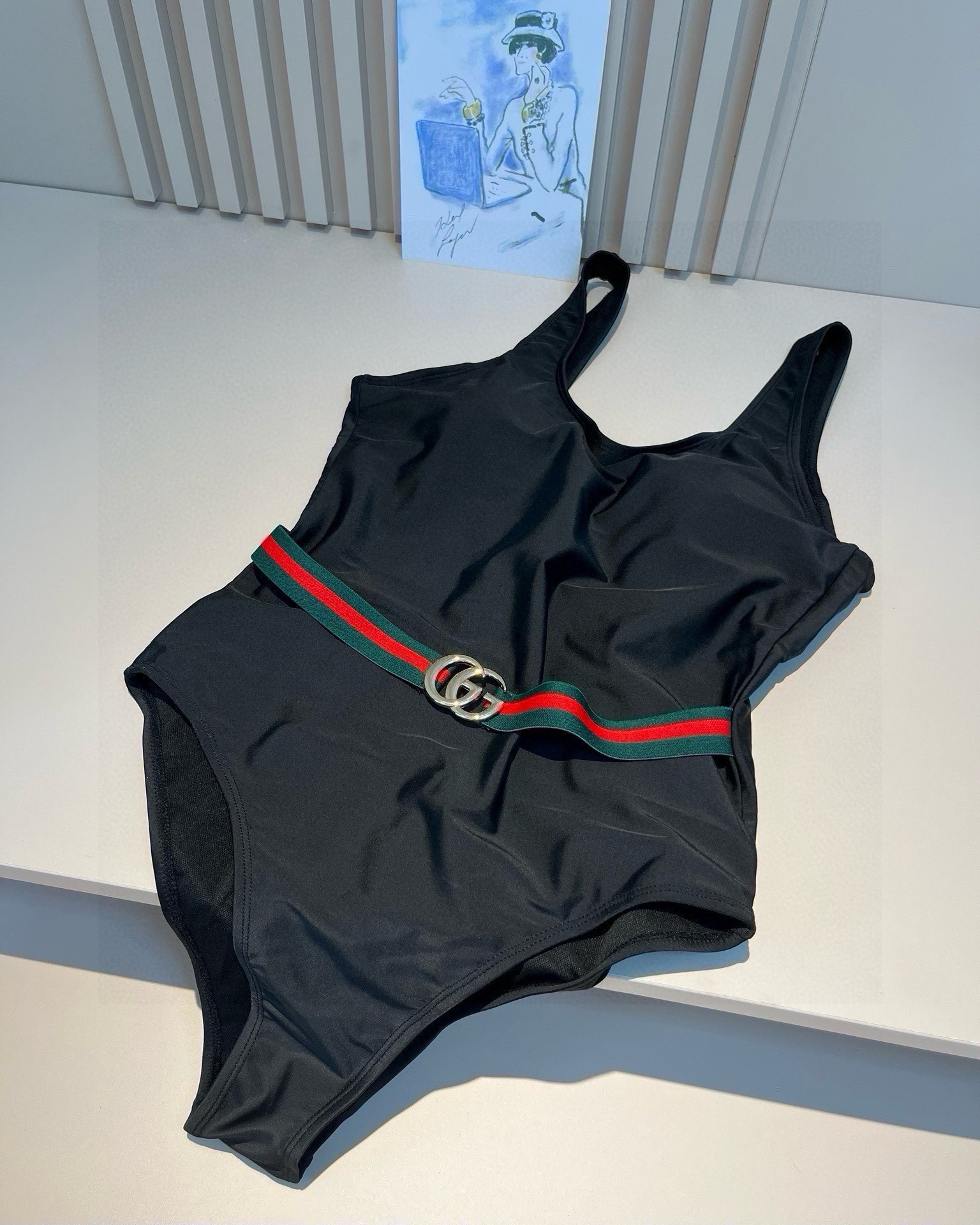 ¥

Gucci古奇新款连体泳衣，比基尼，S M L XL