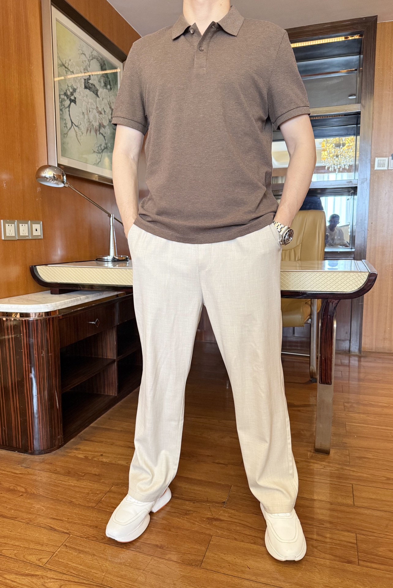 NO:137874,Jenia-2025 counter latest hot polo shipments, hot-selling items in European and American counters!  Selected imported Italian fine cotton fabrics, matched with simple and atmospheric design without losing fashion. The upper body effect needs no more. The code number m-3xl (model 173/130 wear m, with Hong Kong Lane Crawford gift box packaging), zegna, alexander wang19860909杰尼亚-2025专柜最新爆款polo出货 欧美专柜热销单品！精选意大利进口精棉面料,搭配简约大气的设计不失时尚 上身效果不用多说.码数m-3xl（模特173/130穿m,配香港连卡佛礼盒包装）,,zegna,alexander wang,Men's clothing