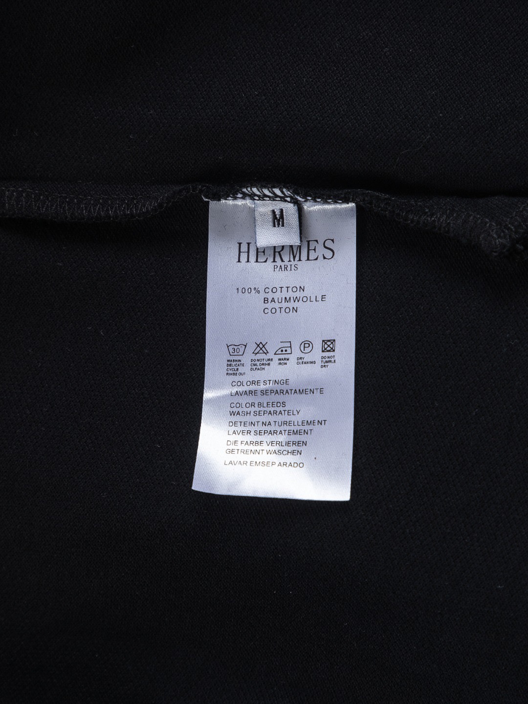 爱马仕/Hermes 夏季新款 经典字母刺绣橙条翻领短袖polo衫