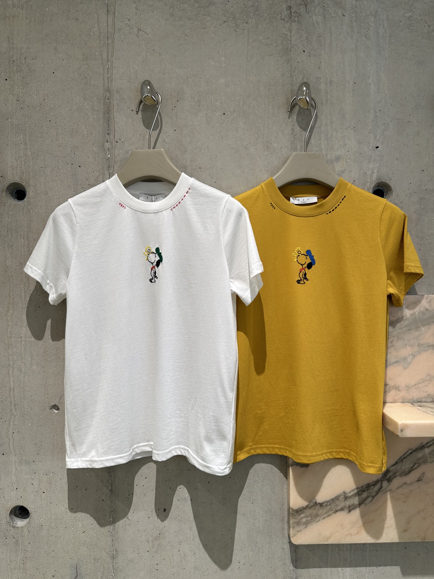 NO:331218,YS｜2025 Spring and Summer New Cartoon Middle Series Embroidery Snoopy Funny and age-reducing vitality~ Easy to match SML, alexander wang19860909YS｜2025 春夏新款 卡通中古系列 刺绣Snoopy 趣味减龄有活力～ 好搭配   SML,,alexander wang,Women's clothing