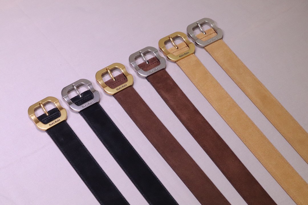 [Miu Miu Belts]Very fashionable and versatilewidth:3.5cm