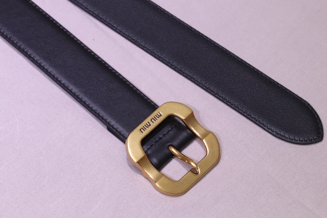 [Miu Miu Belts]Miumiu counter new style Perfect 1:1 replica of boutique retro