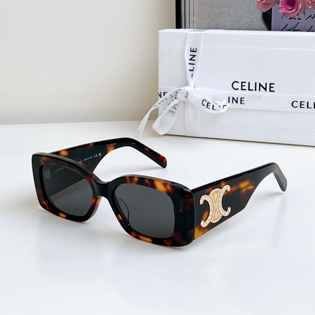  CELINE 满钻凯旋门款
MOD：CL40288 
SIZE：53口17-145
🔝🔝