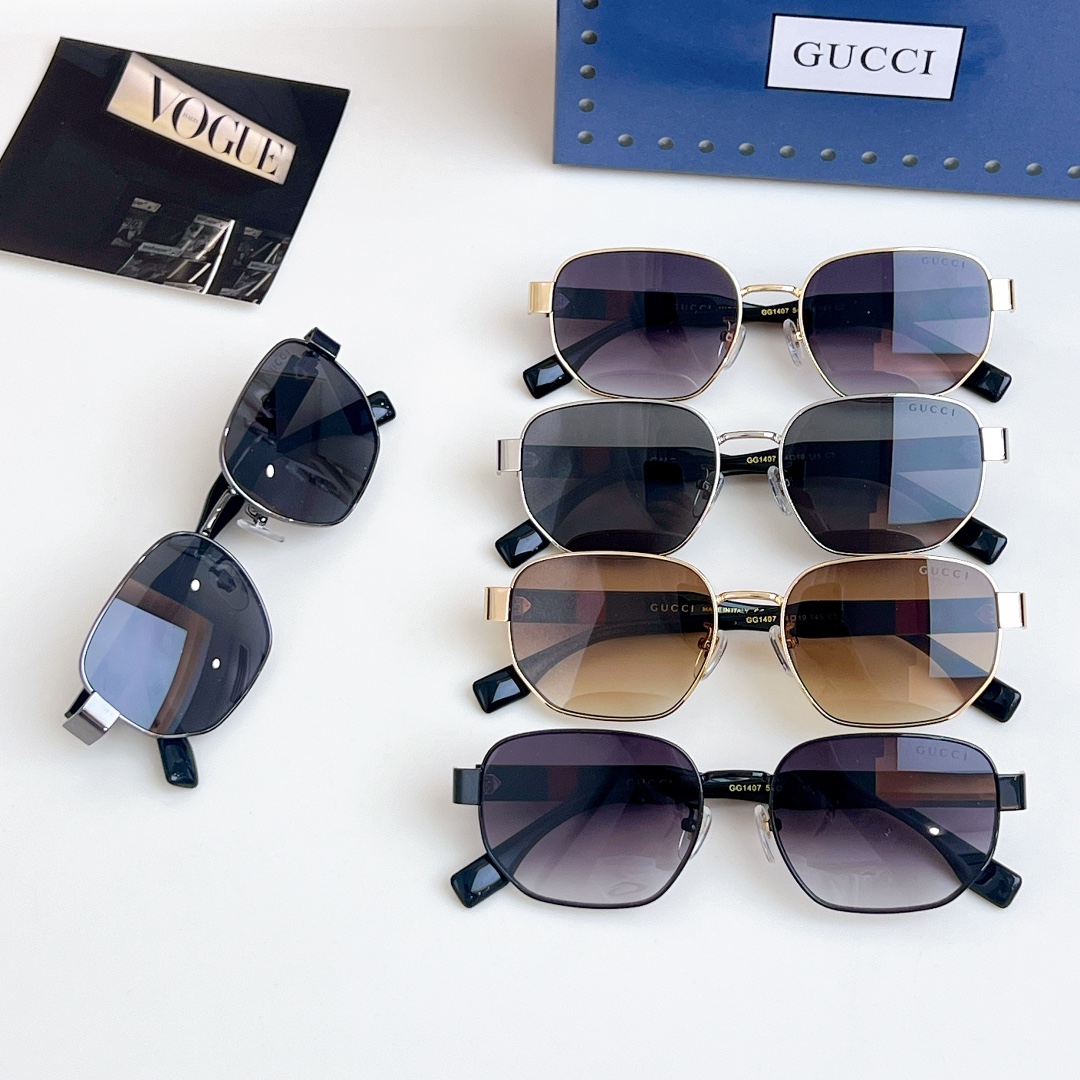  GUCCI
MOD：GG1407
Size：54口19-145
🔝🔝