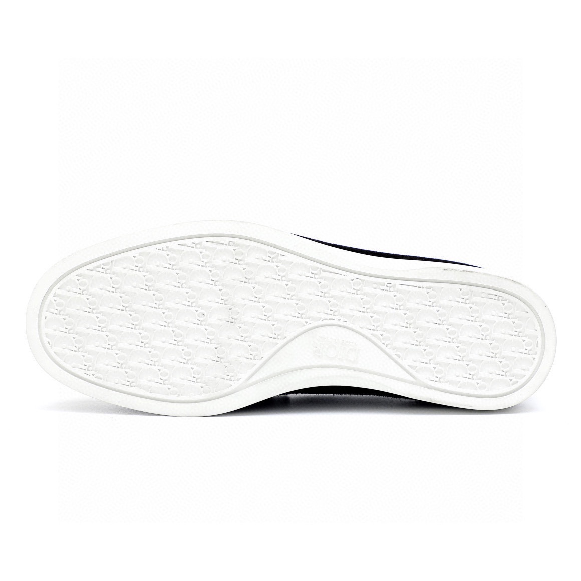 Dior Men's Leather Loafers With Signature Oblique Pattern, Black and Beige 10 i1744520231 3778 8
