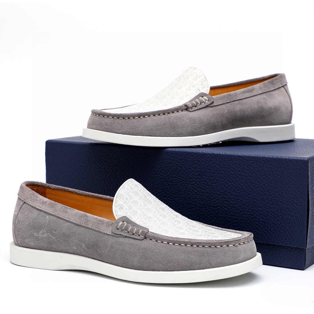 Dior Men's Casual Leather Loafers - Italian Leather, Slip-On Style, Size 38-44 3 i1744520325 1813 1