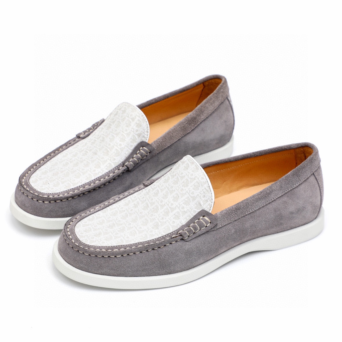 Dior Men's Casual Leather Loafers - Italian Leather, Slip-On Style, Size 38-44 6 i1744520325 7761 4
