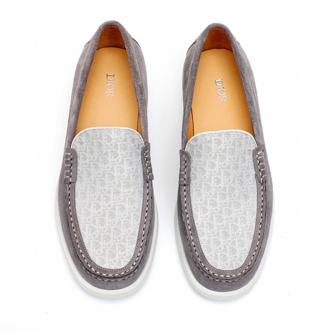 Dior Men's Casual Leather Loafers - Italian Leather, Slip-On Style, Size 38-44 5 i1744520325 9591 3