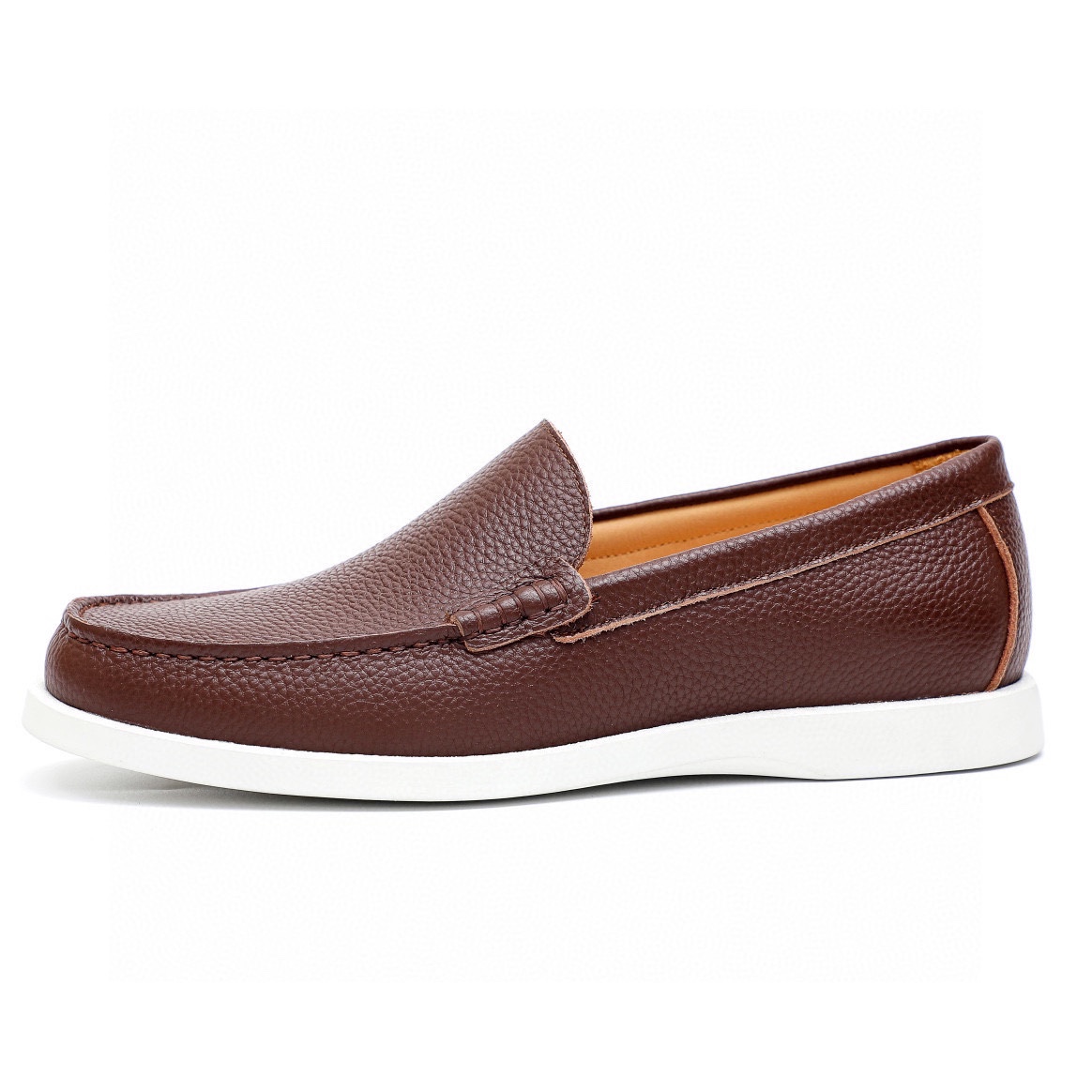 Dior Brown Leather Loafers for Men,Italian Calfskin,Rubber Sole,Size 38-44 5 i1744520399 4273 3
